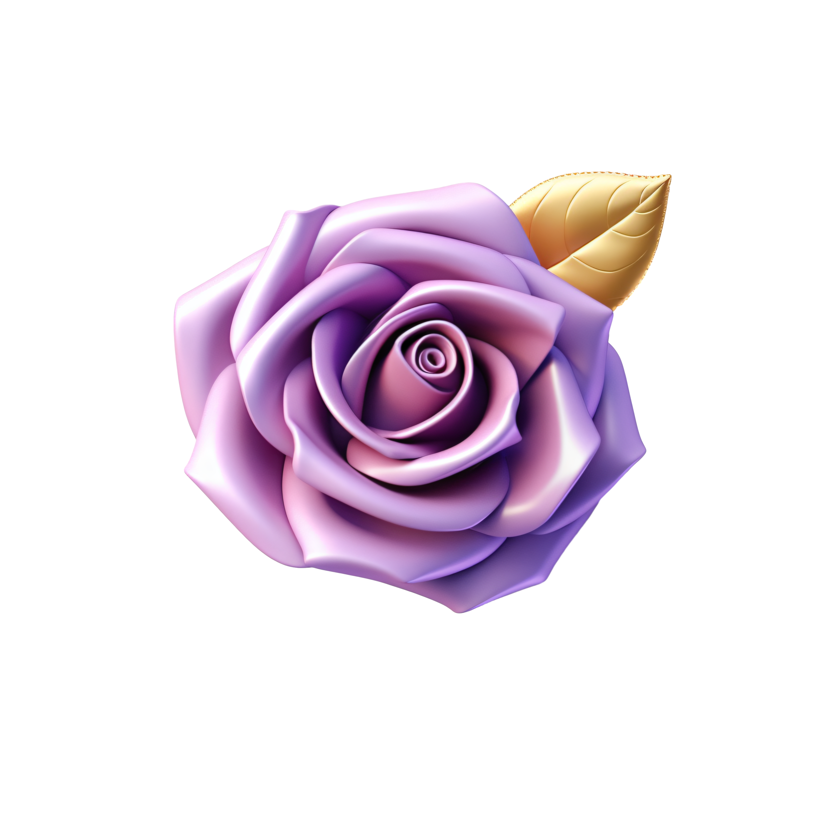 Matte textured purple flower commercial material
