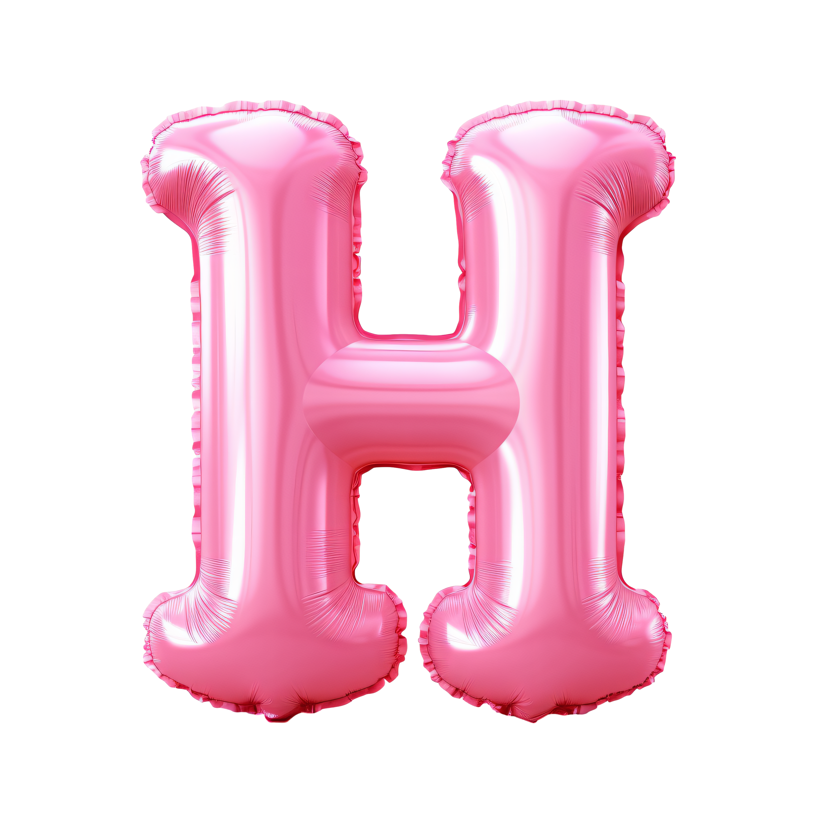 Pink Creative Letter Balloon Material