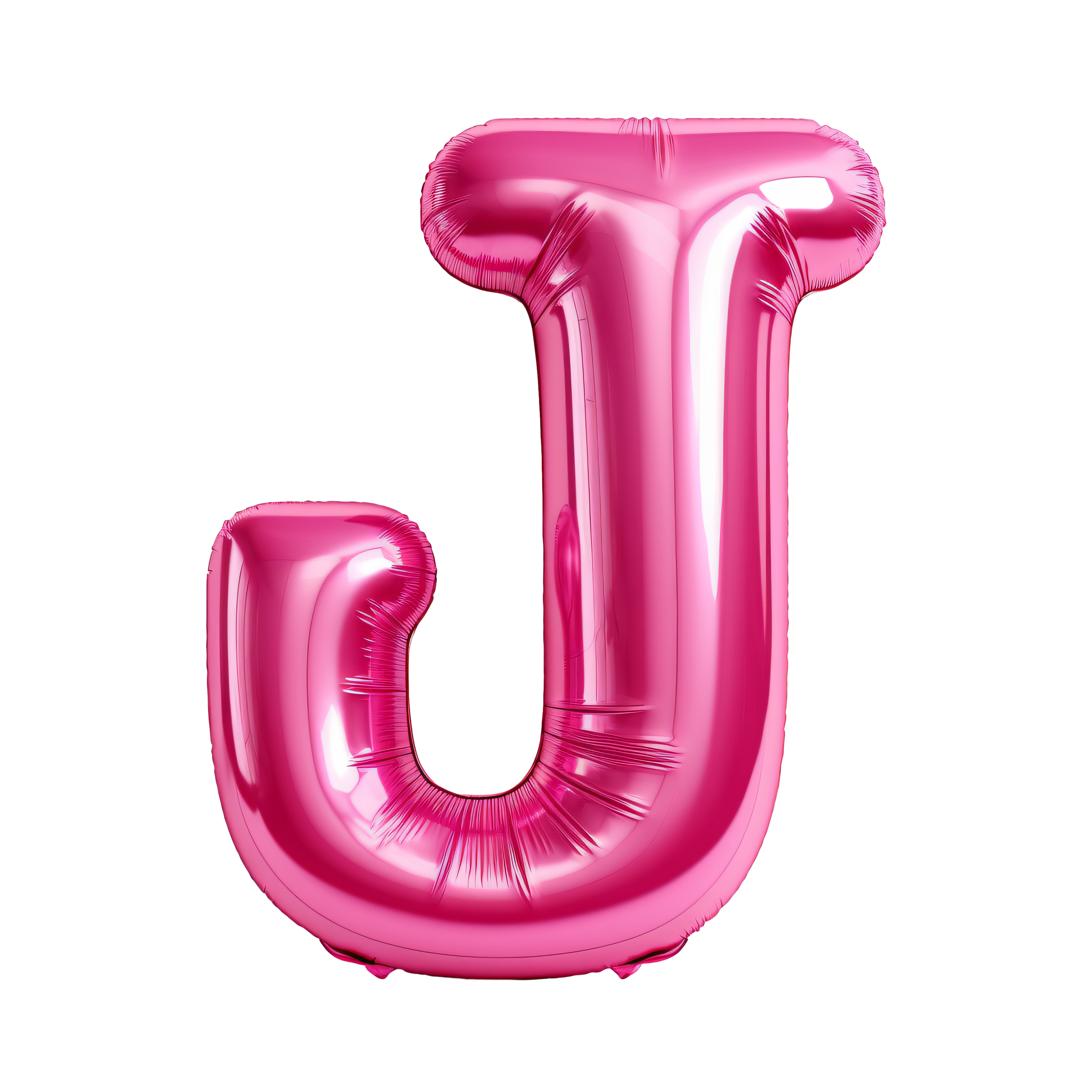 Pink inflatable letter balloon material