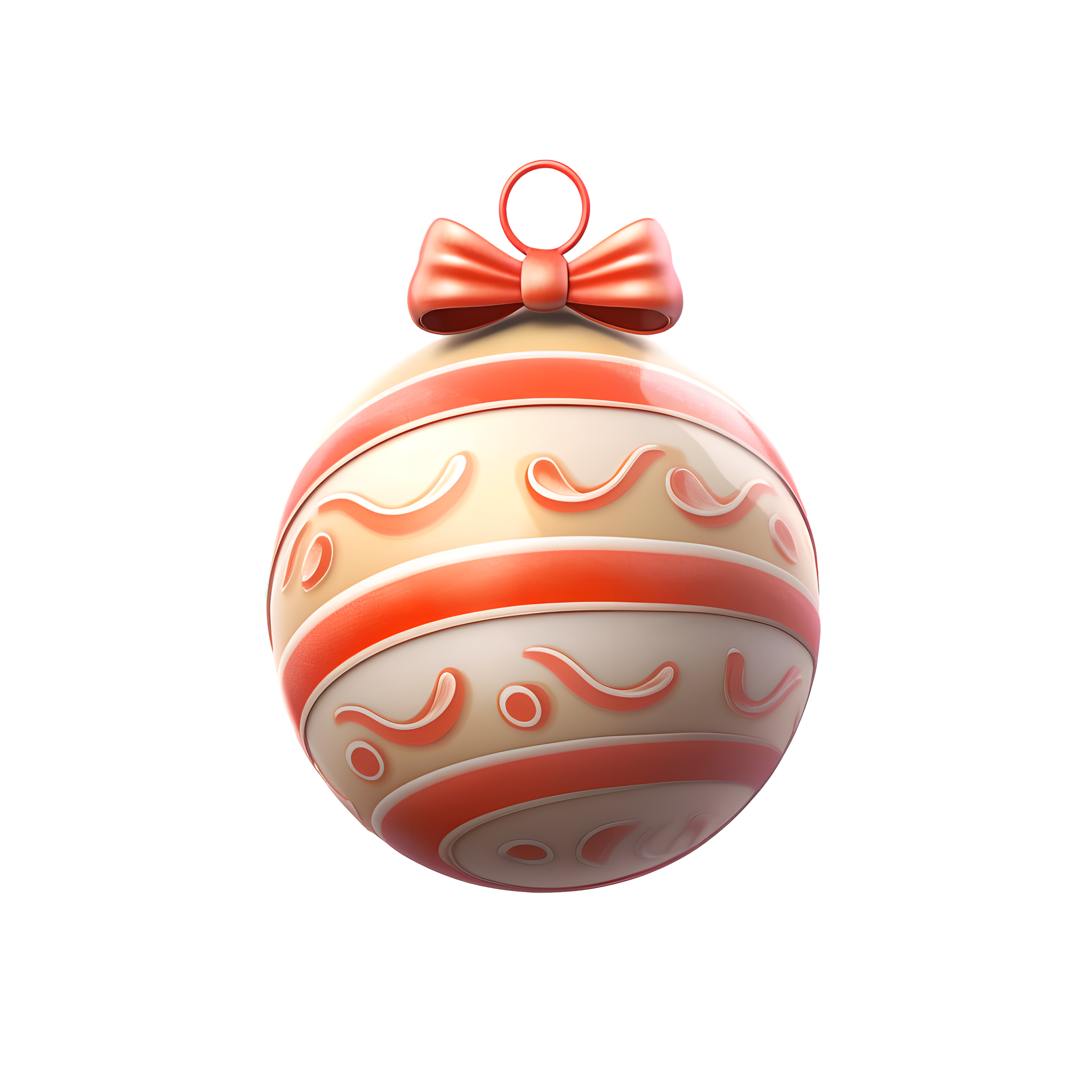 Cute style 3D Christmas decoration materials