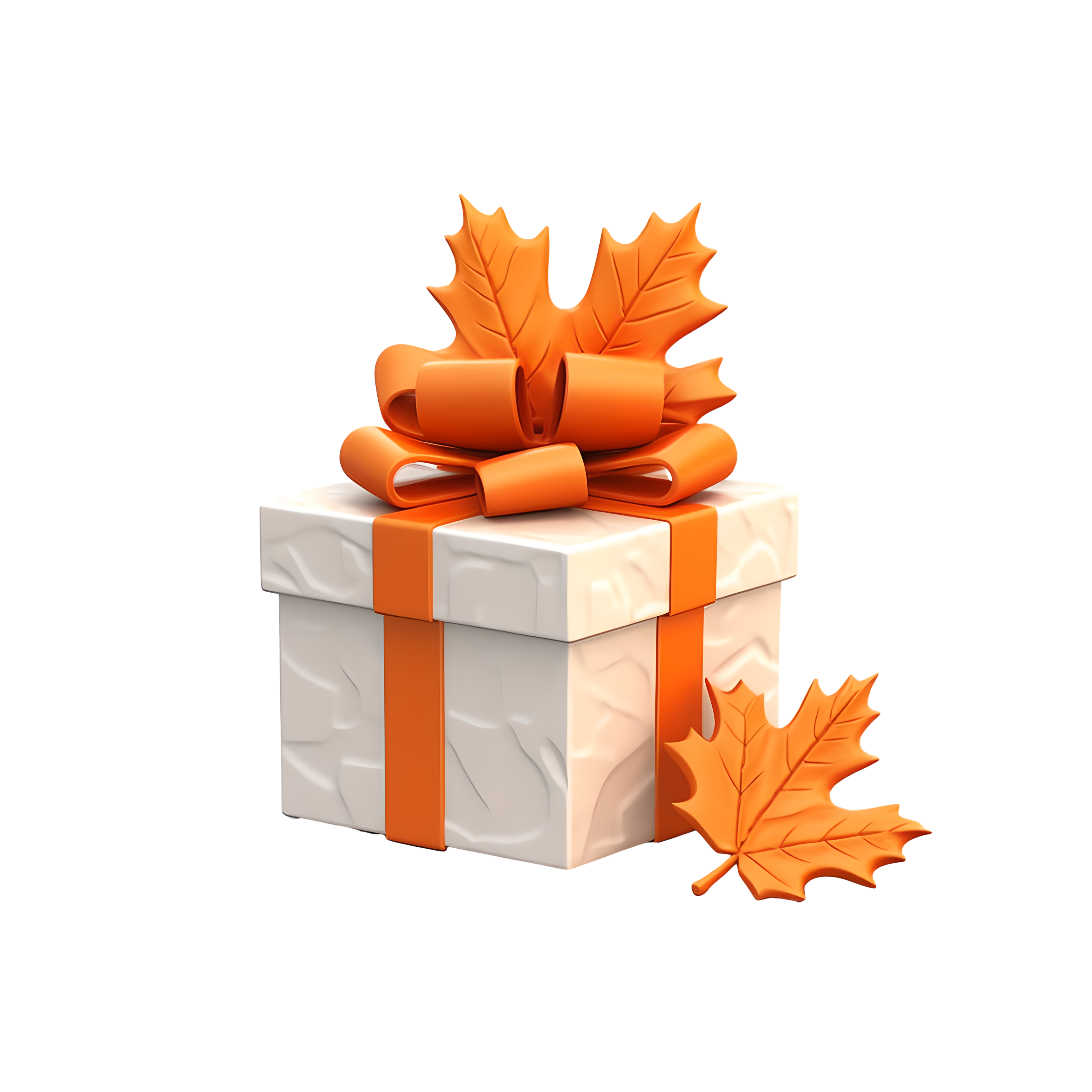 Simple Cartoon 3D Gift Box Design Material