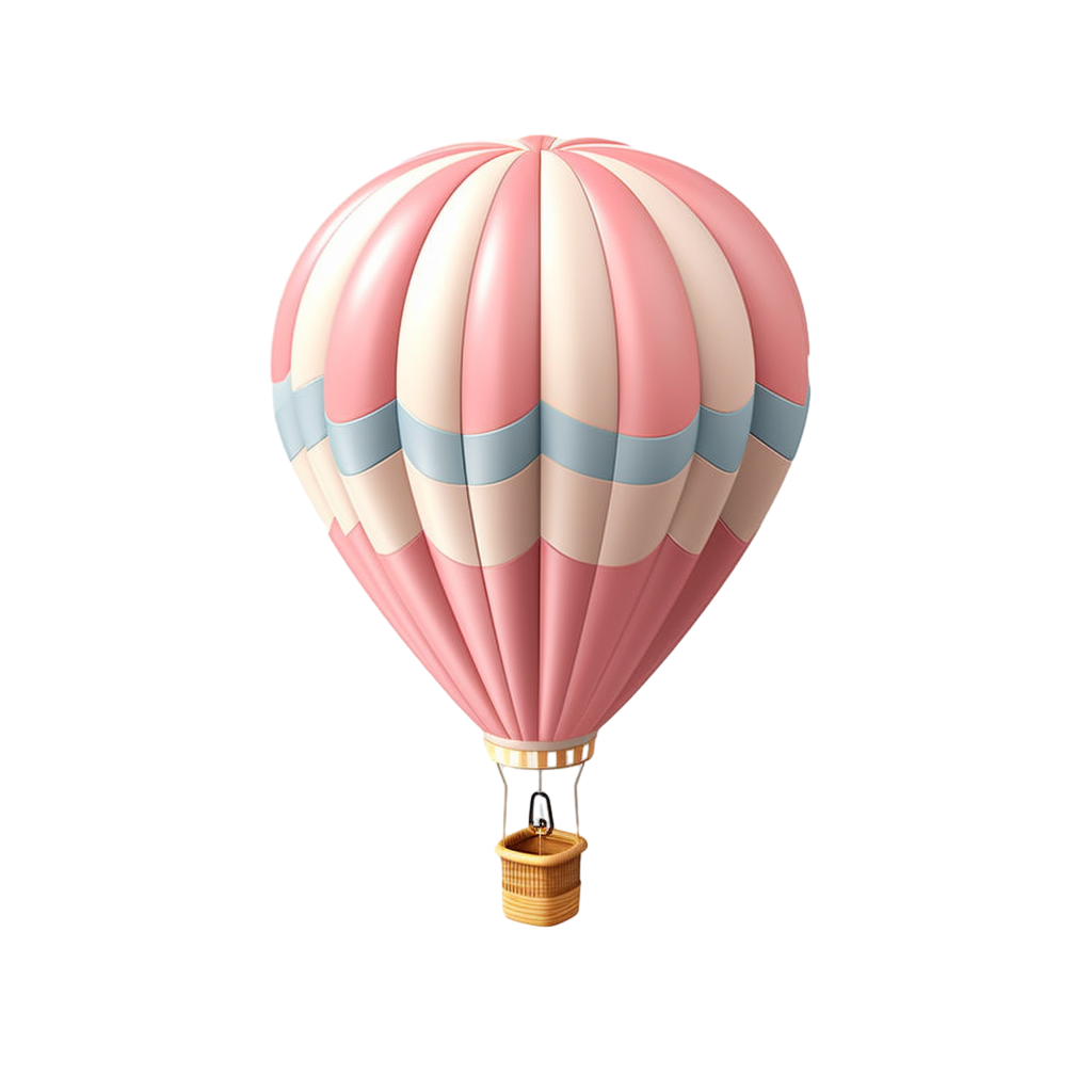 Commercially available 3D balloon material for hot air balloons