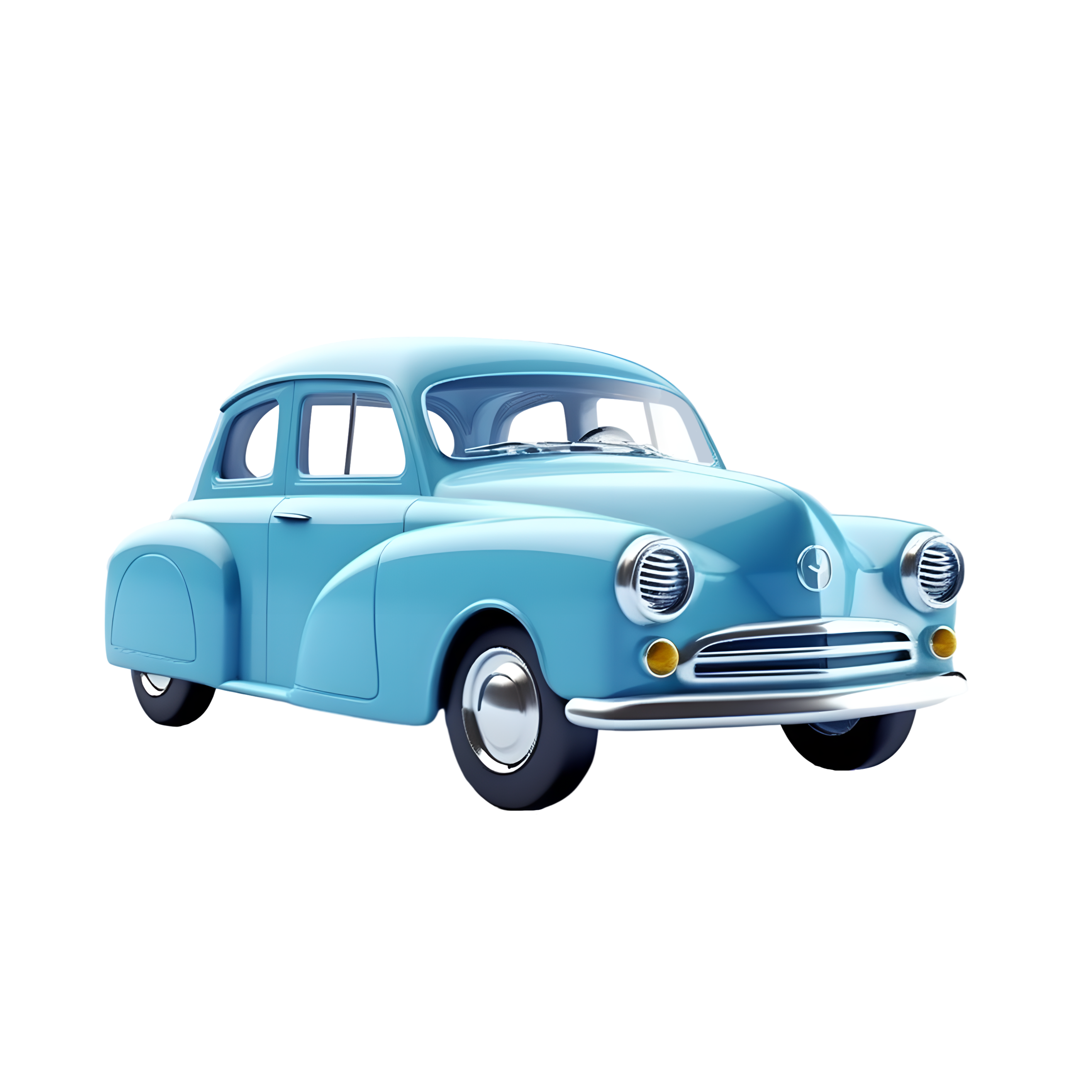 Cartoon Vehicle 3D Car Commercial Material