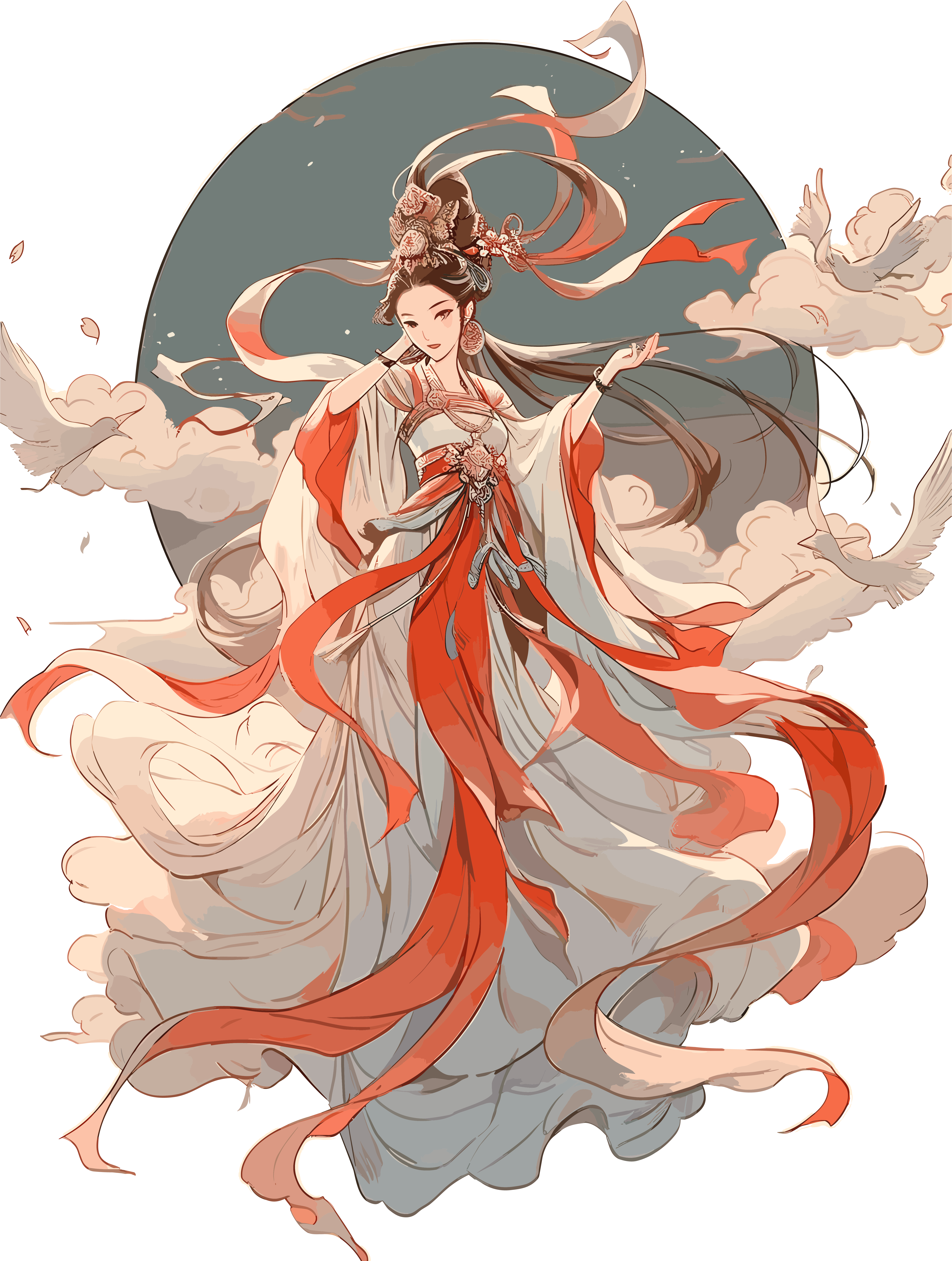 Stunning illustrations of the Dunhuang goddess