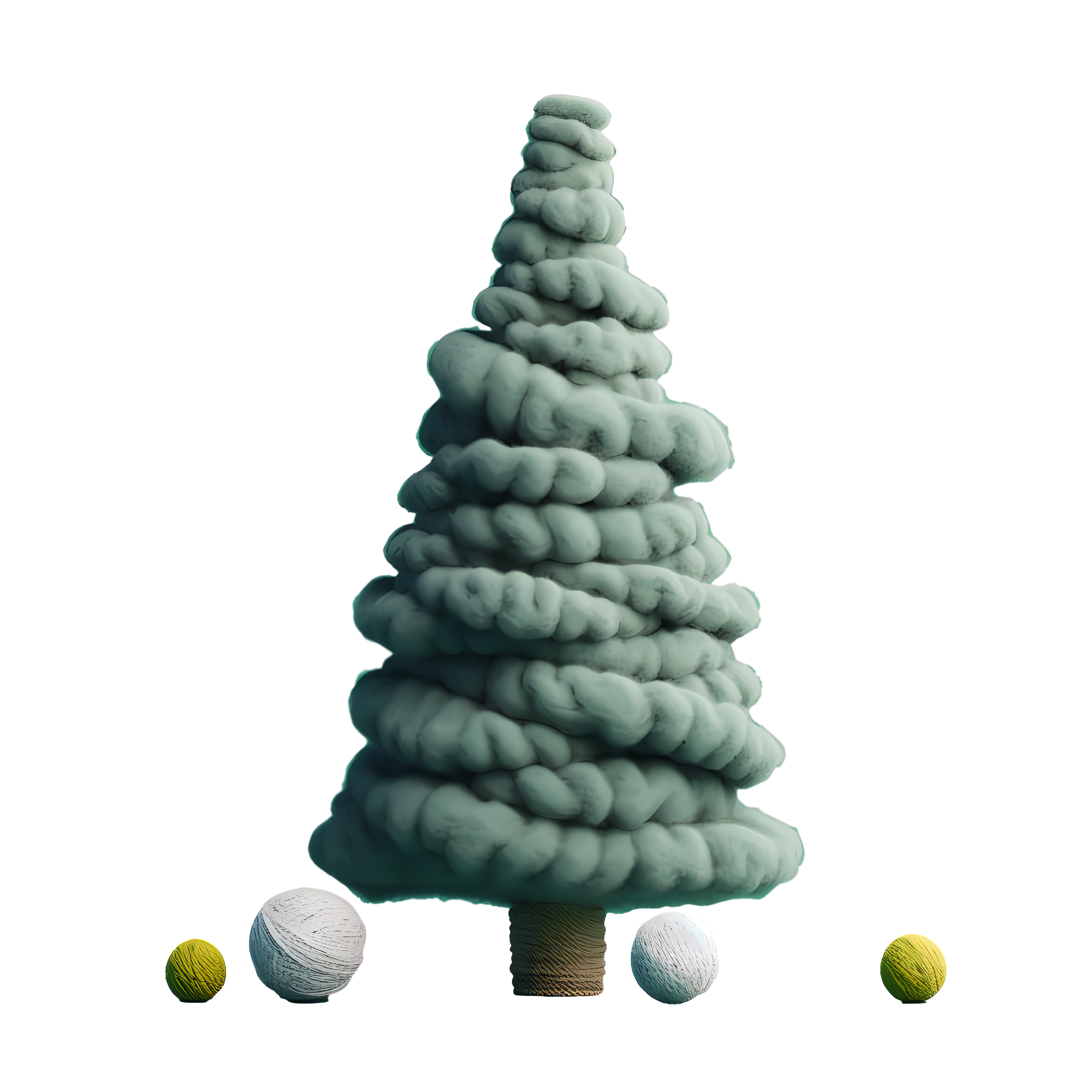 Cute Felt Christmas Tree