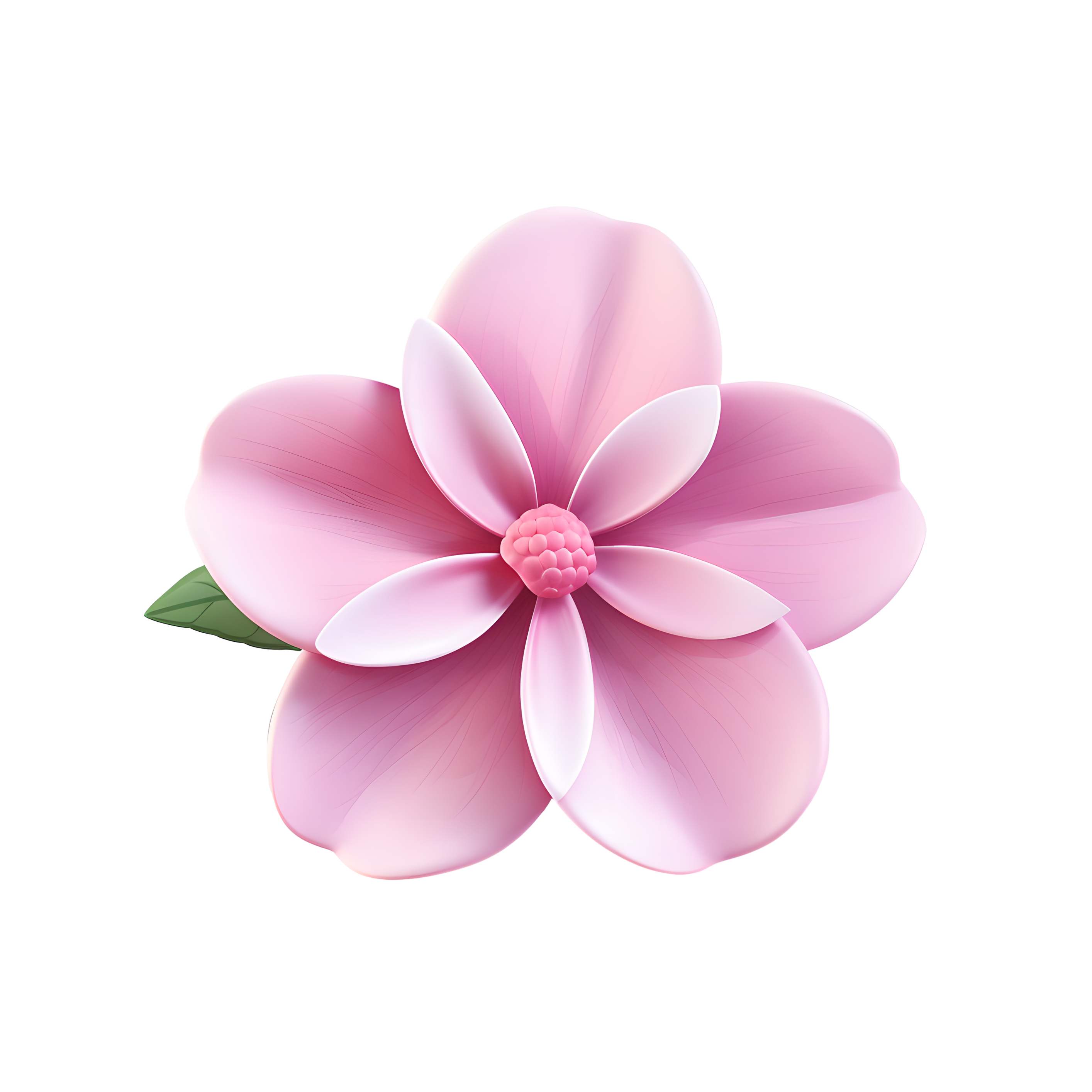 3D Floral Cute Material