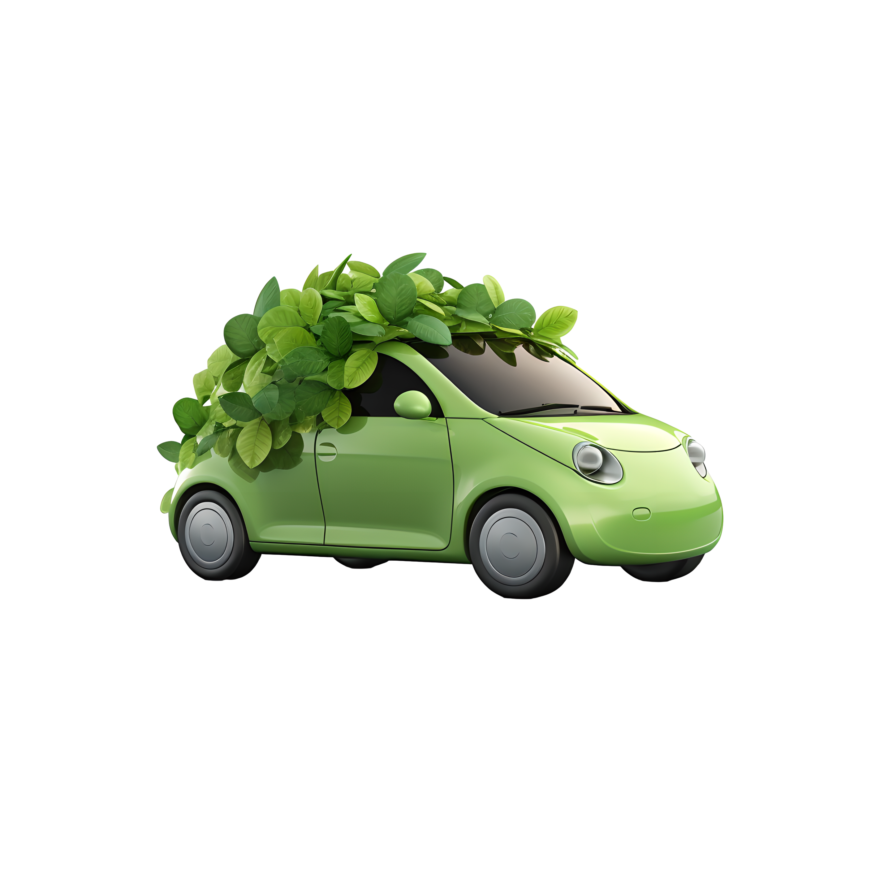 3D Environmental Protection Car Commercial Design Image Material