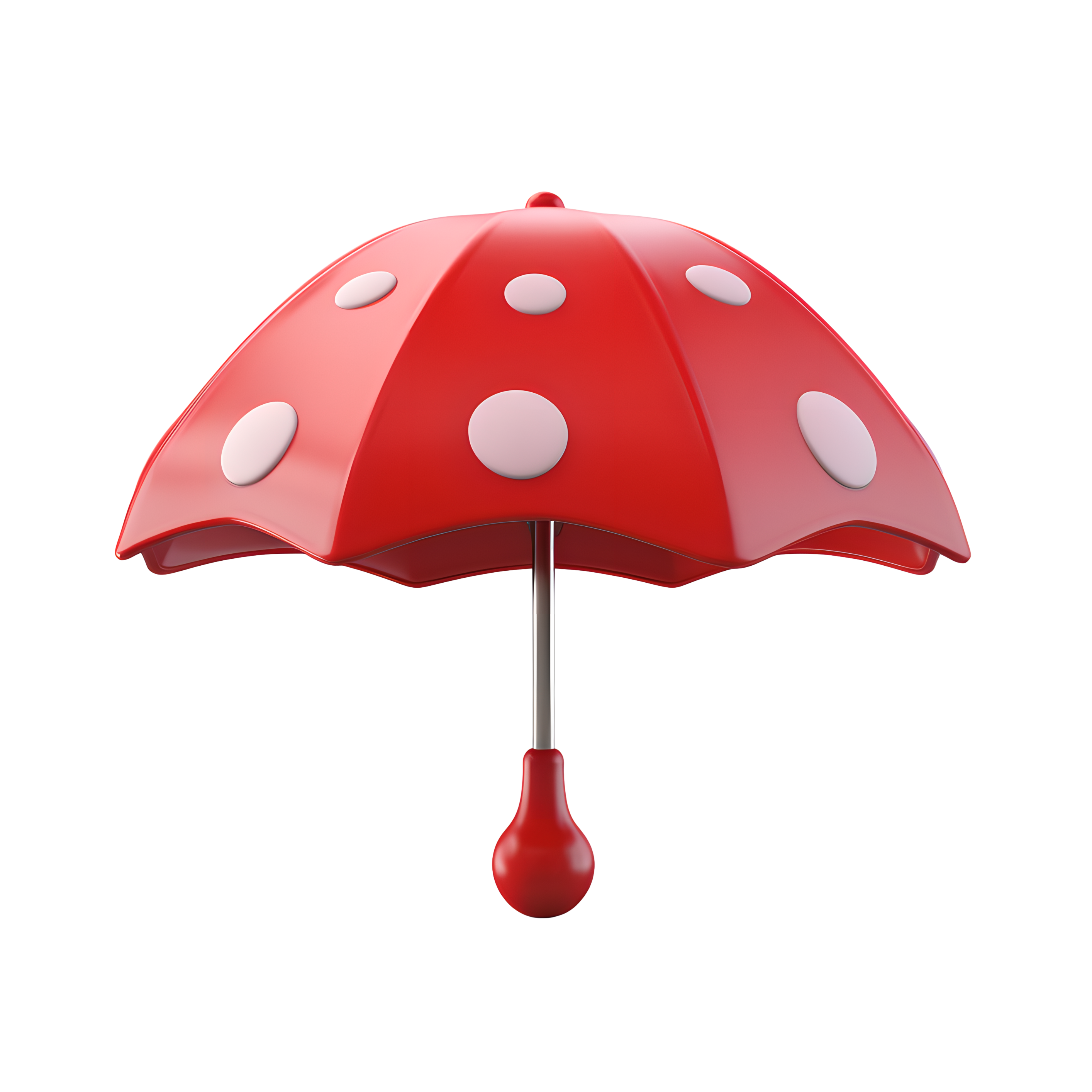 3D Umbrella HD Illustration Material