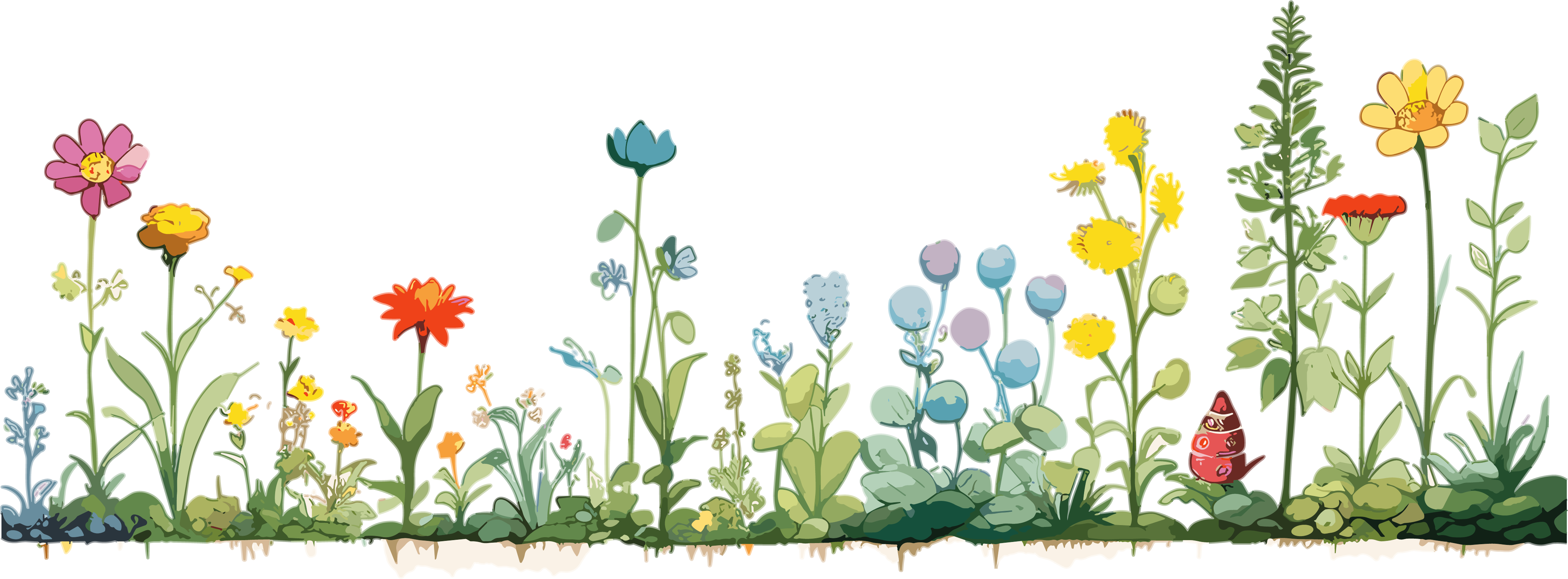 Elegant Illustrated Picture Book of Floral Borders