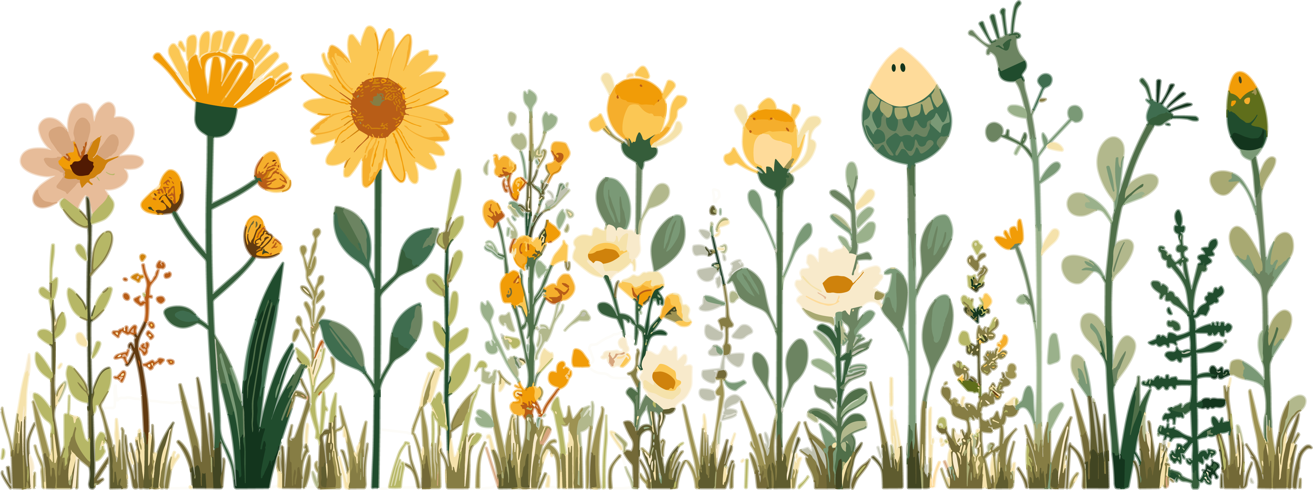 Commercial illustration materials of plant lace