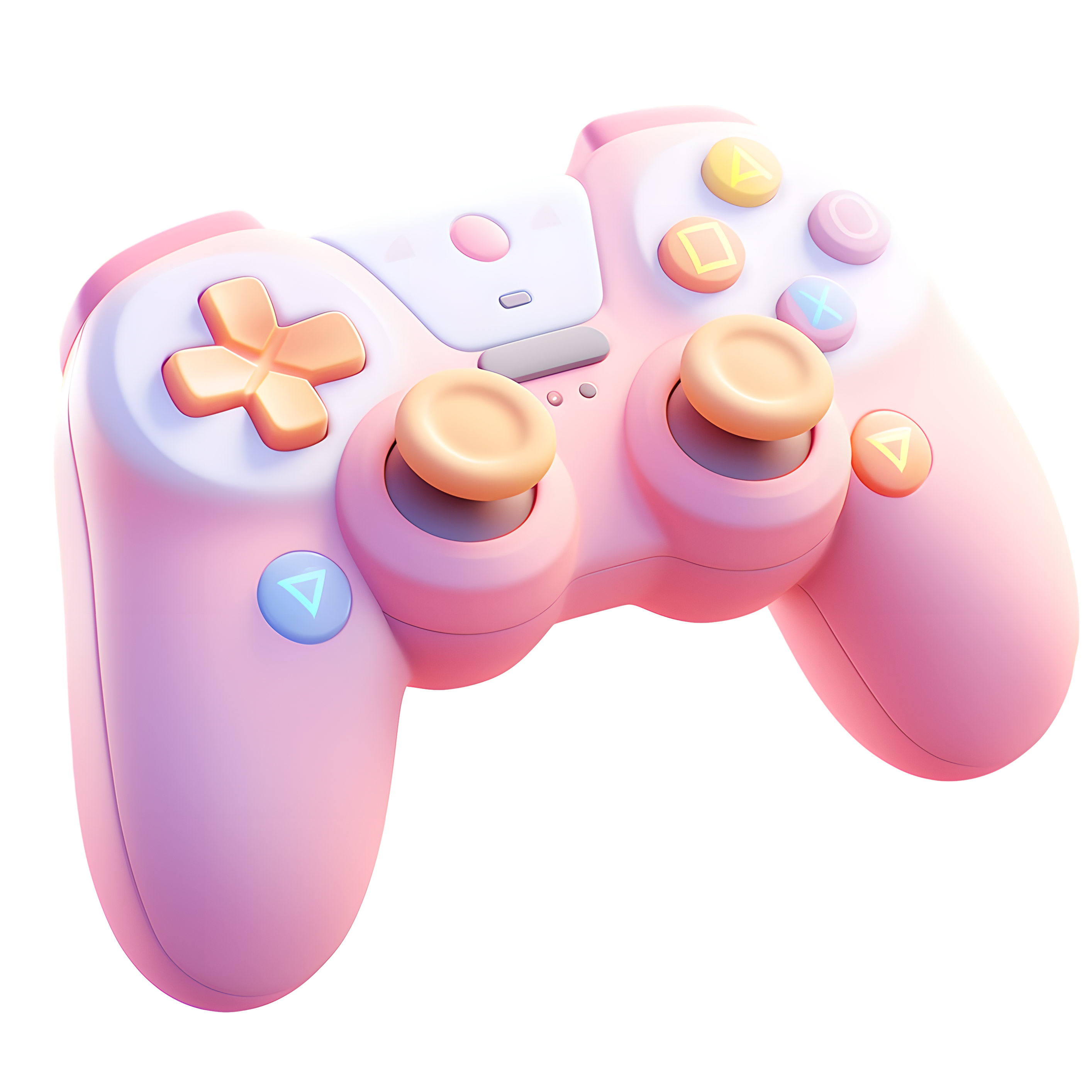 3D Game Controller Creative Design Elements