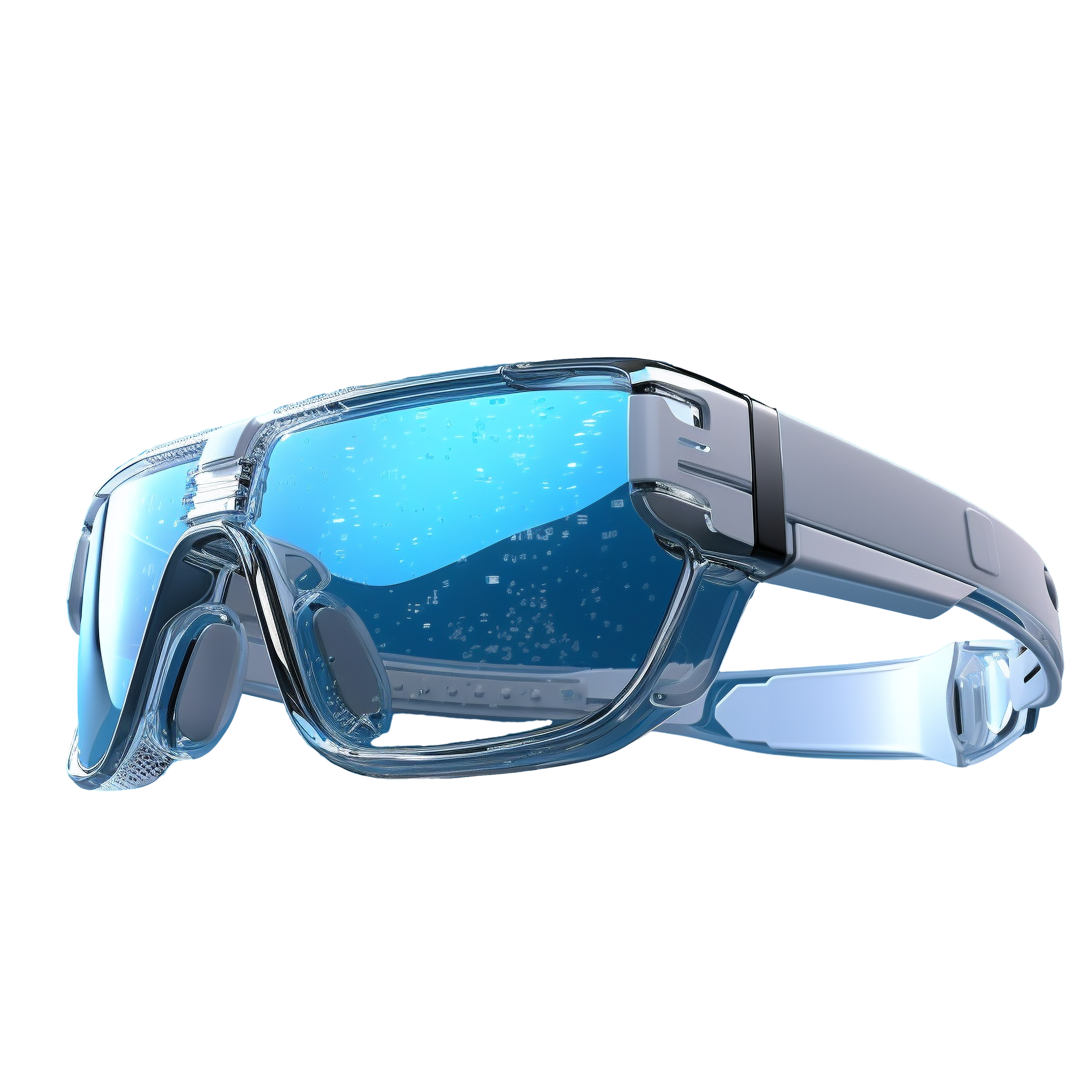3D Smart Glasses Illustration