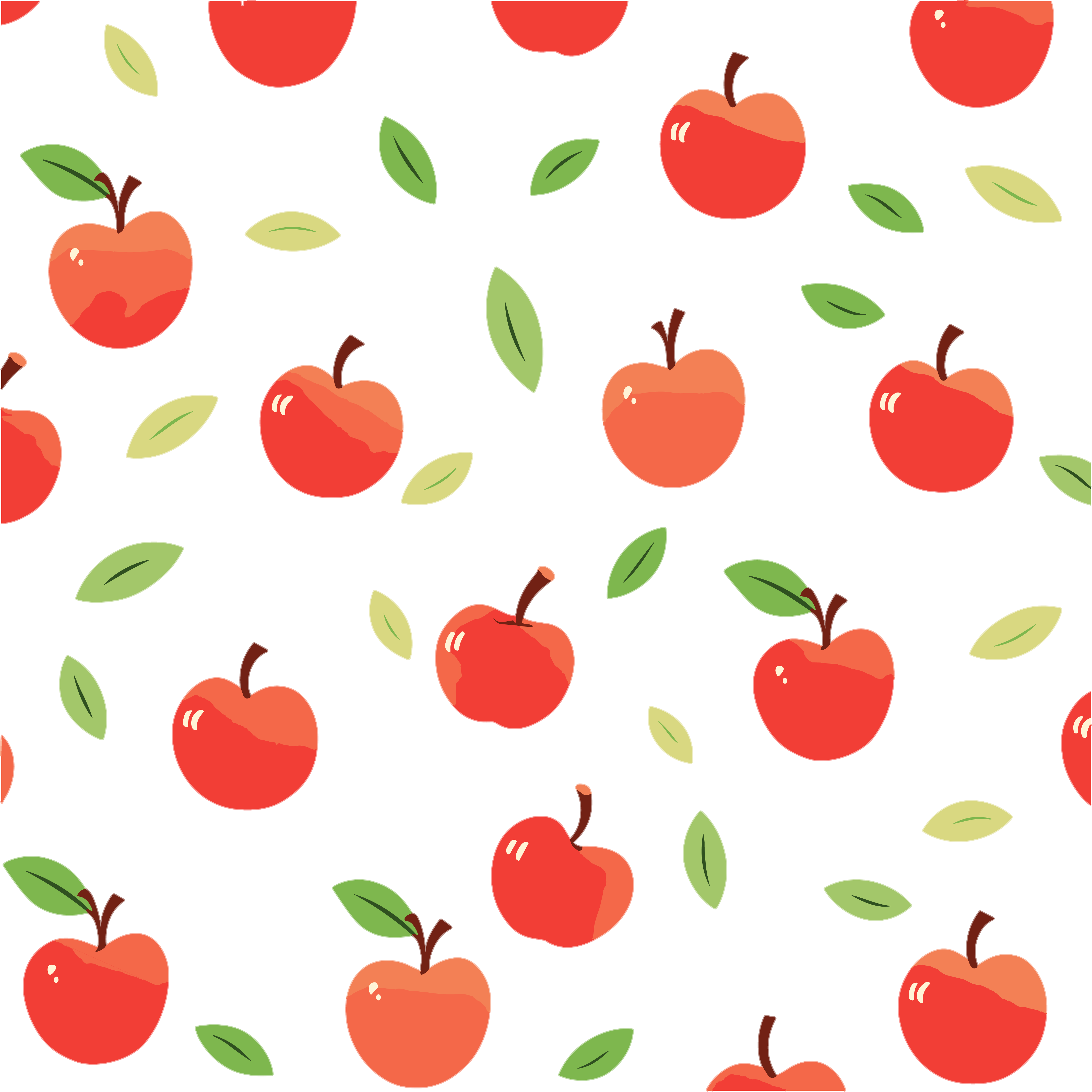 Apple decorative commercial pattern illustration