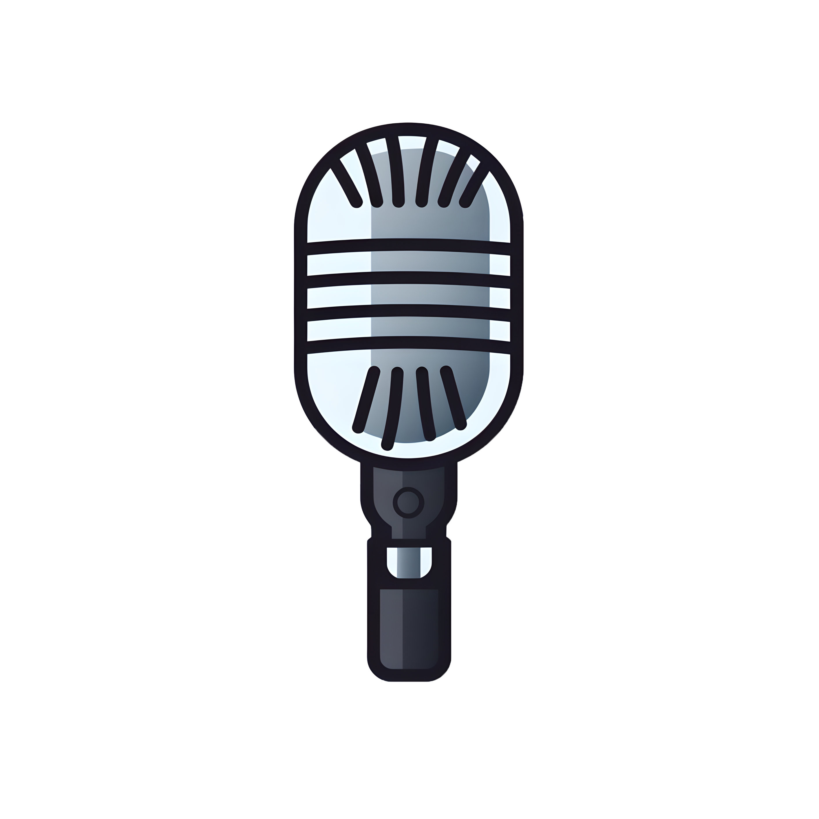Microphone Creative Design Materials