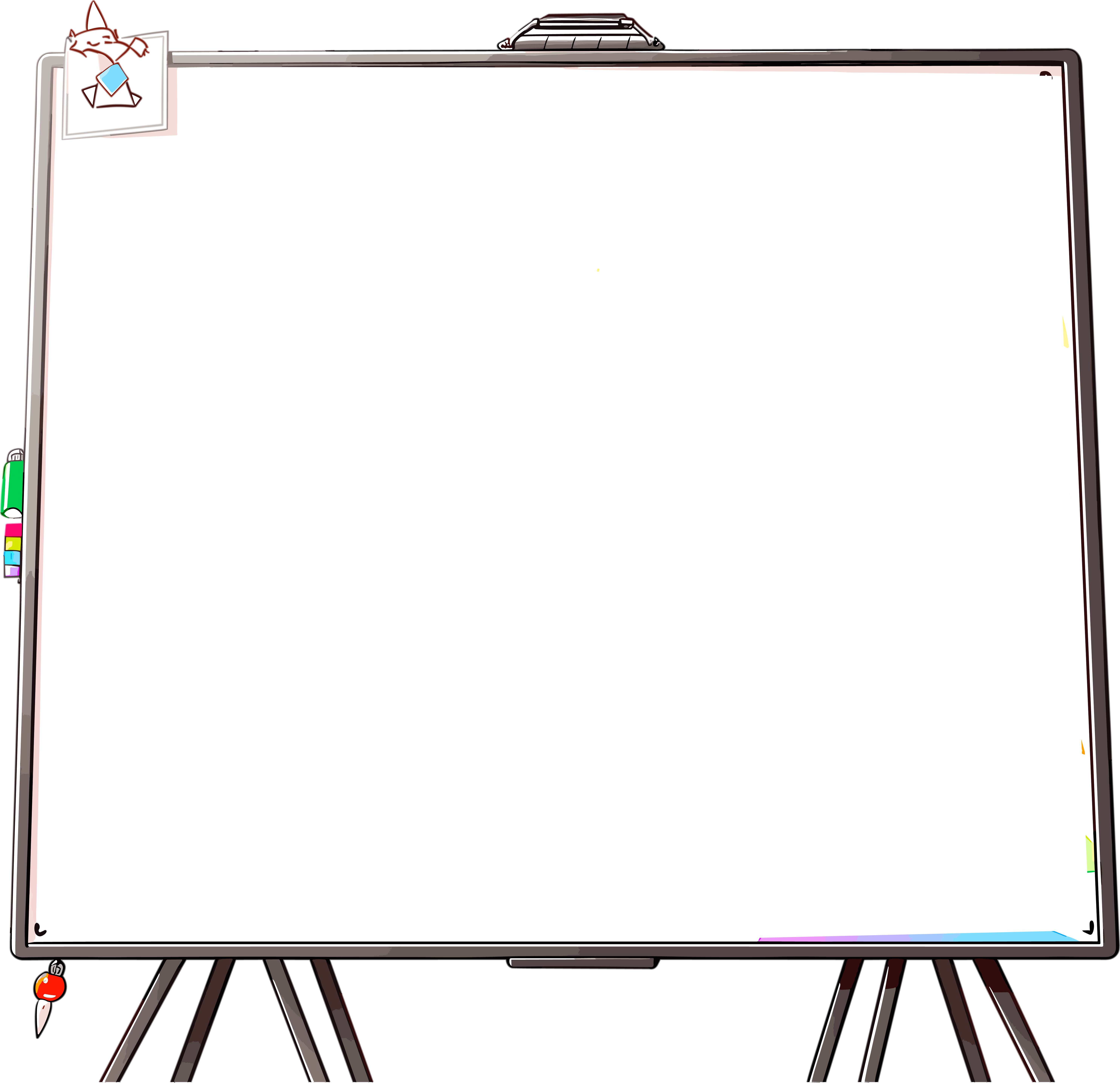 Whiteboard hand-drawn illustration