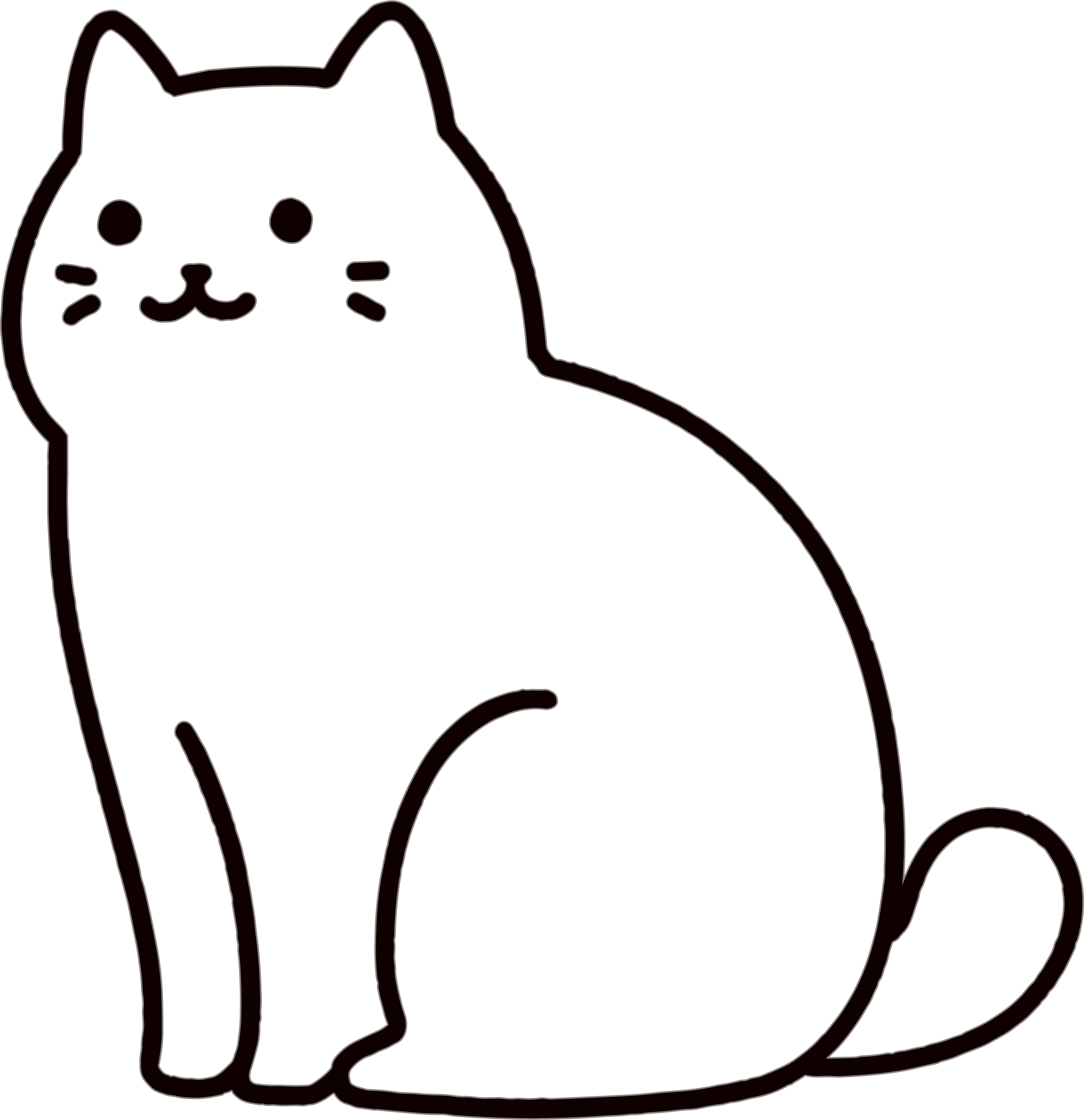 Cat doodle