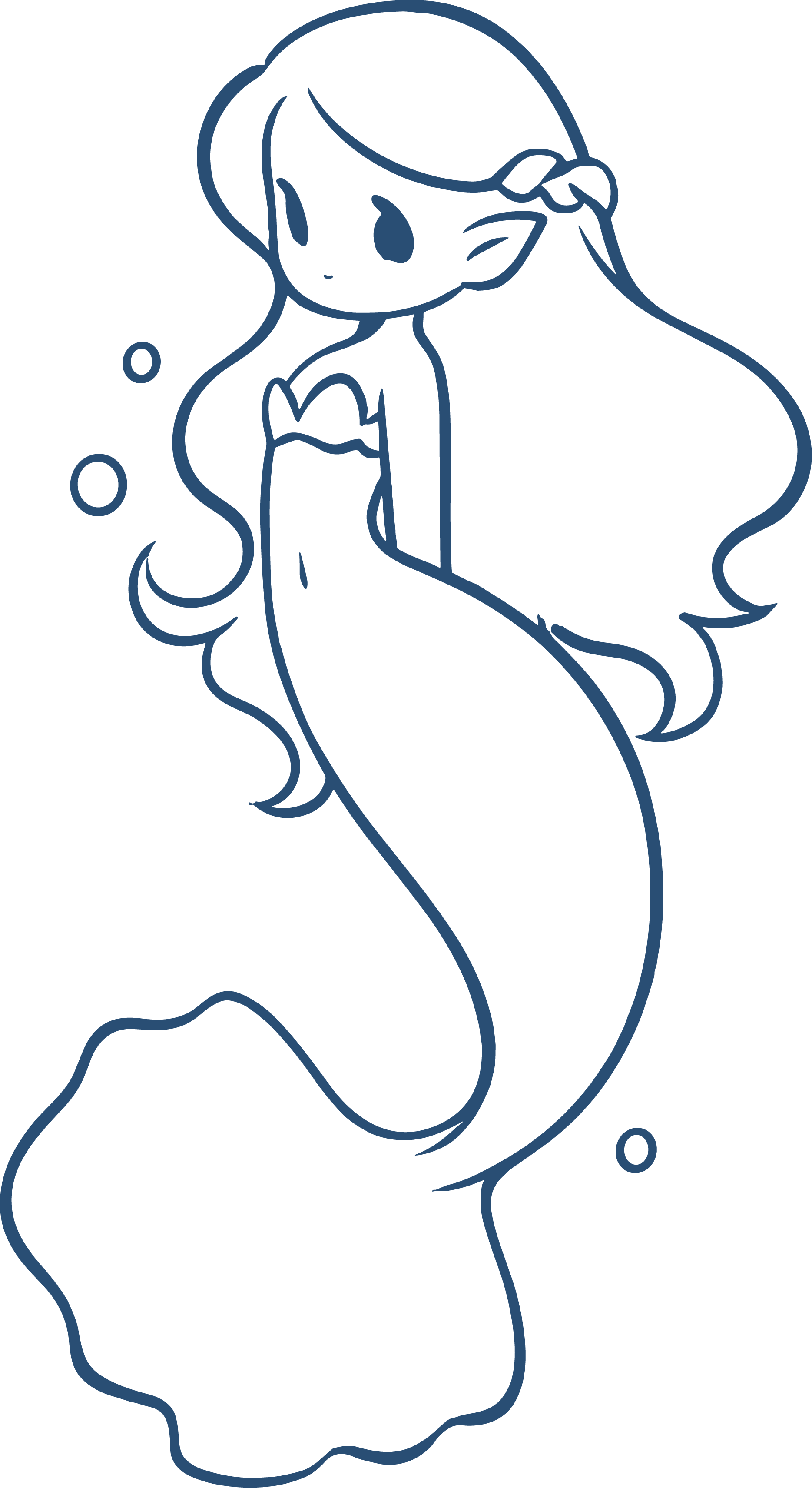 Mermaid doodle