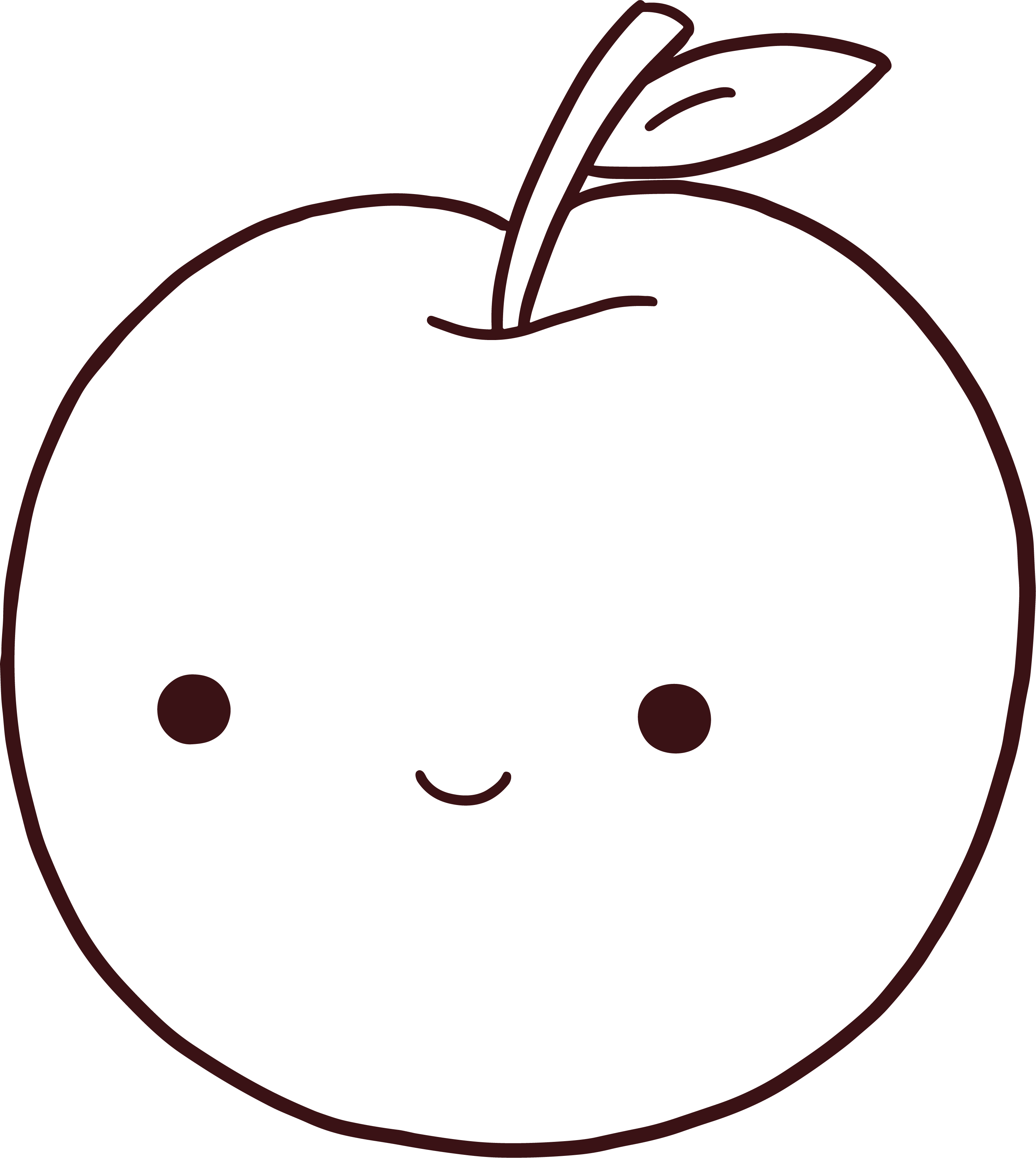 Apple doodle
