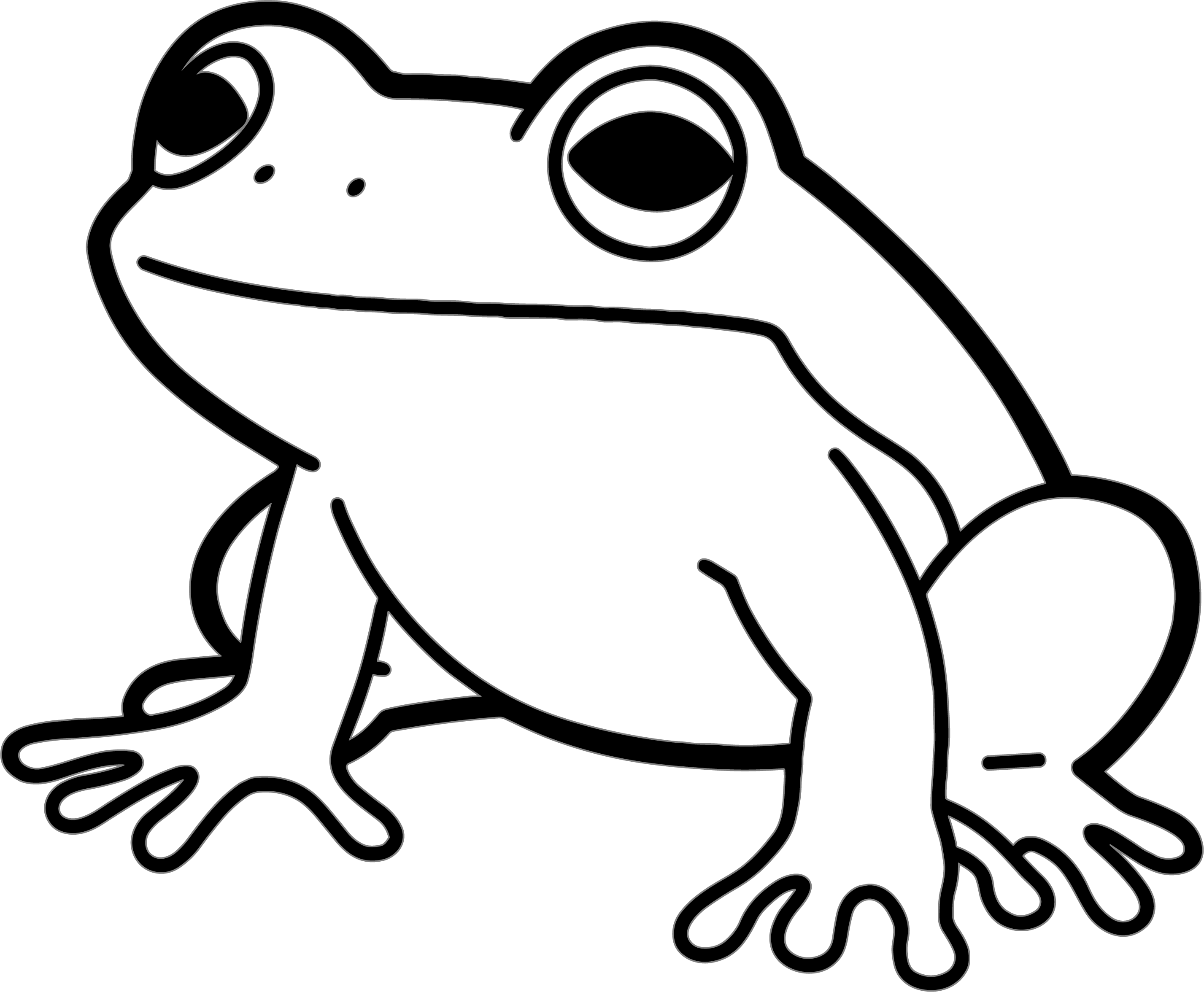 Frog Doodle