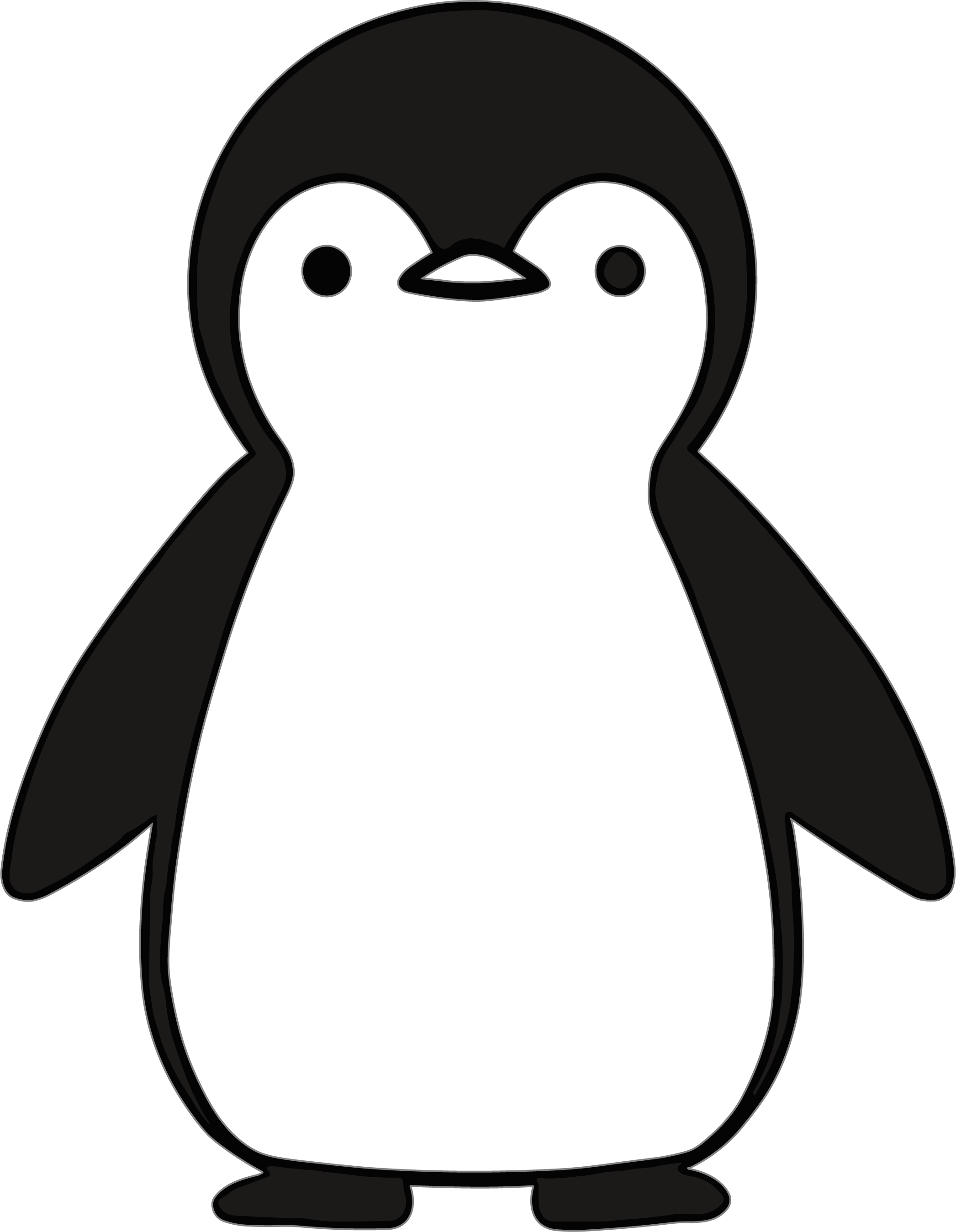 Simple Line Drawing Animals