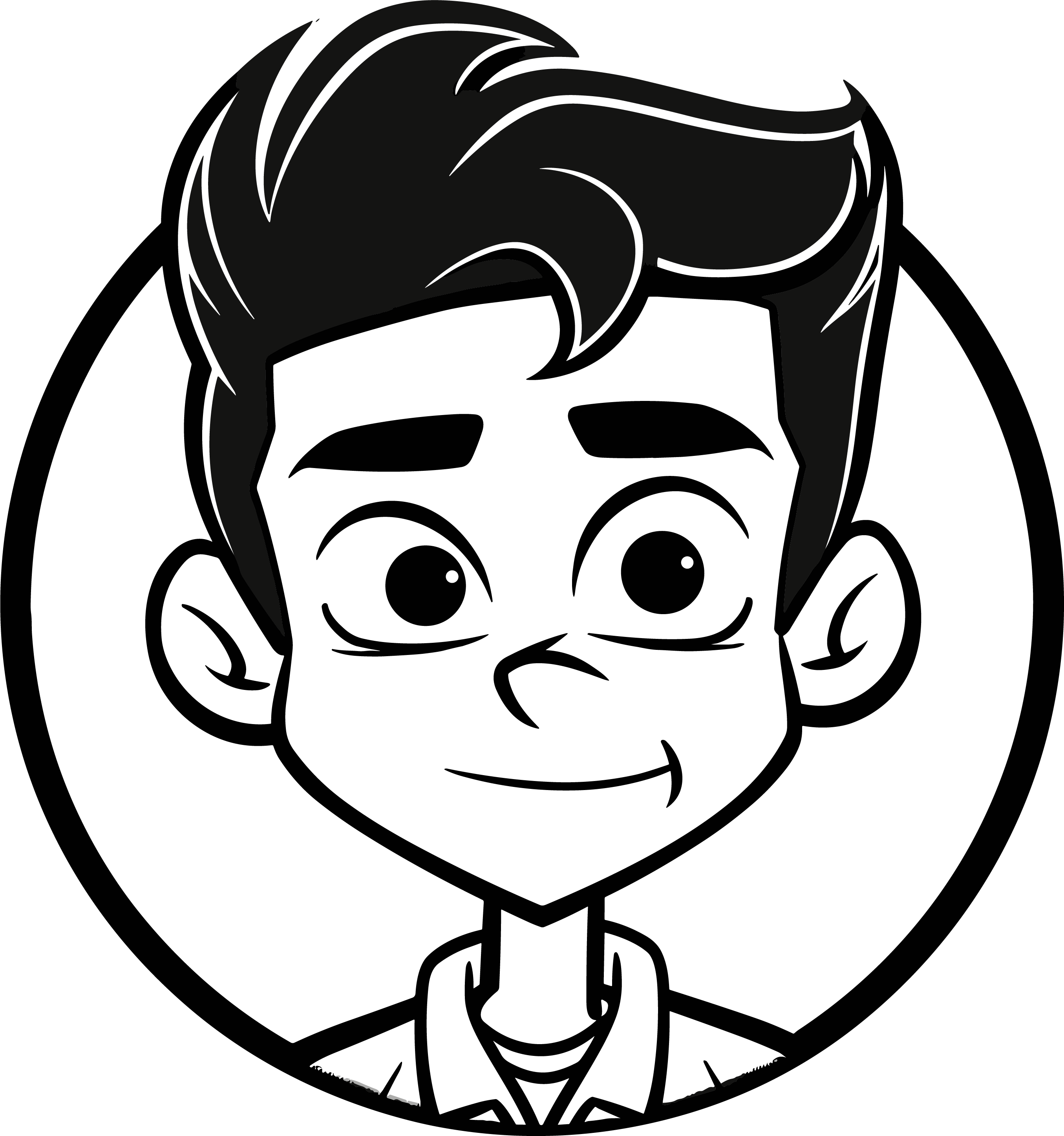Character Avatar Simple Drawing