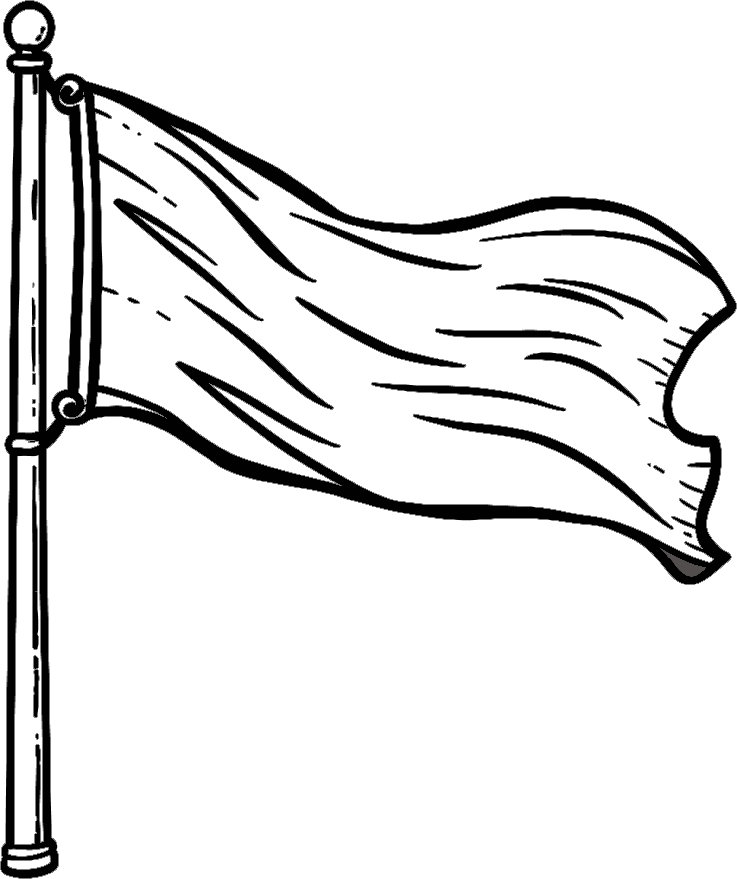 Party Flag Sketch