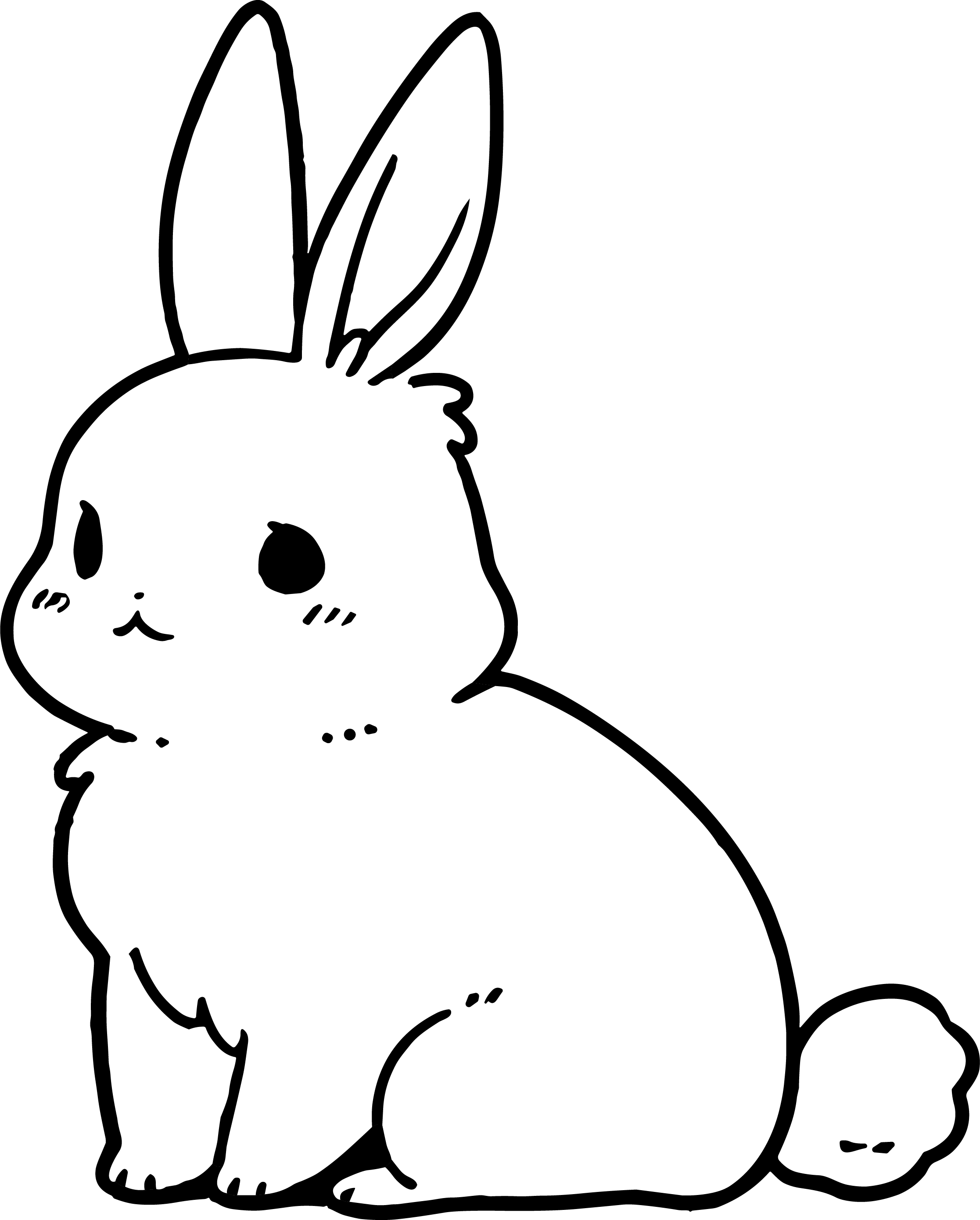 Simple Drawing of the Jade Rabbit