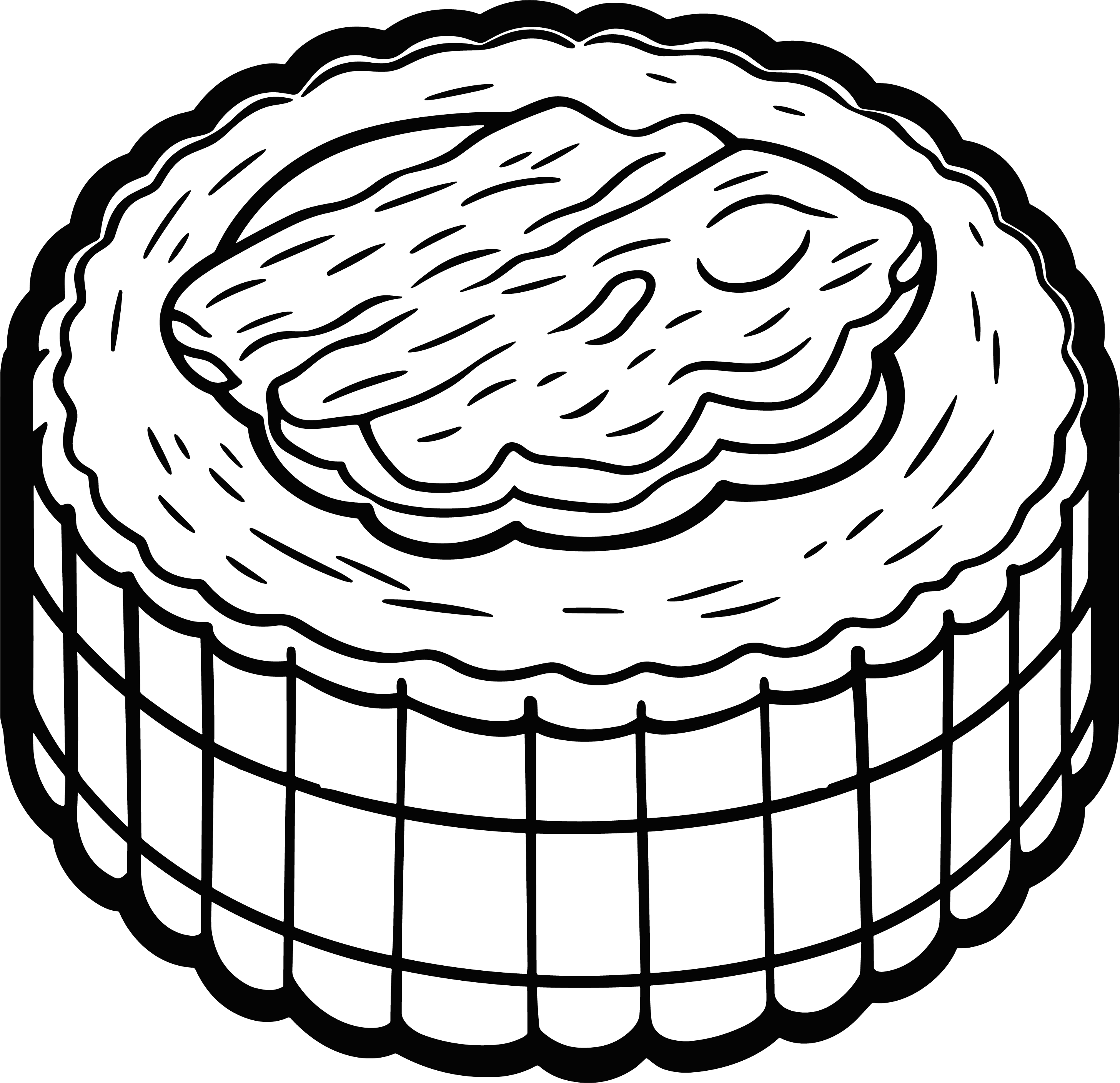Mooncake image sketch