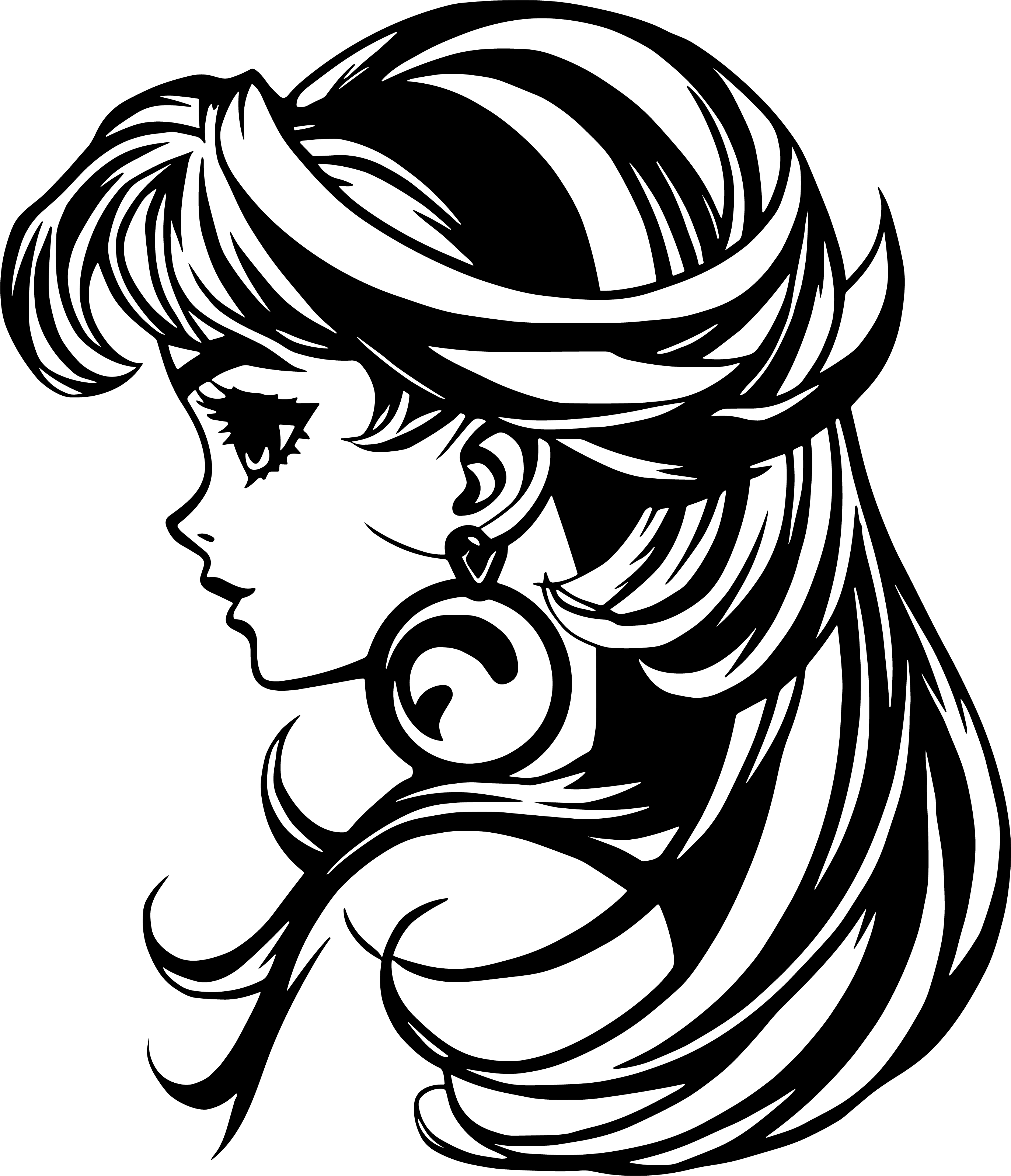 Children's simple drawing images