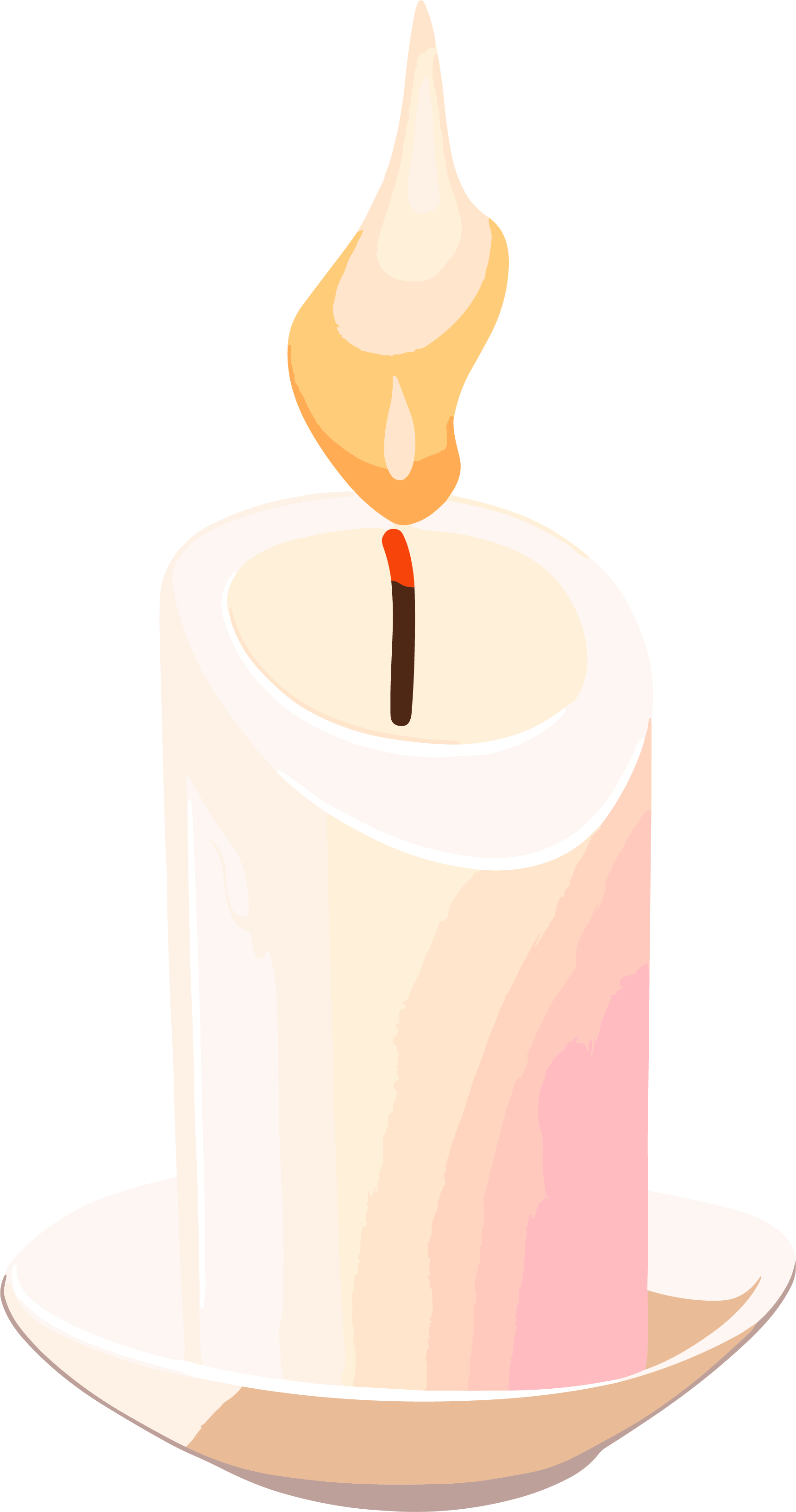 Candle lamp commercial design elements