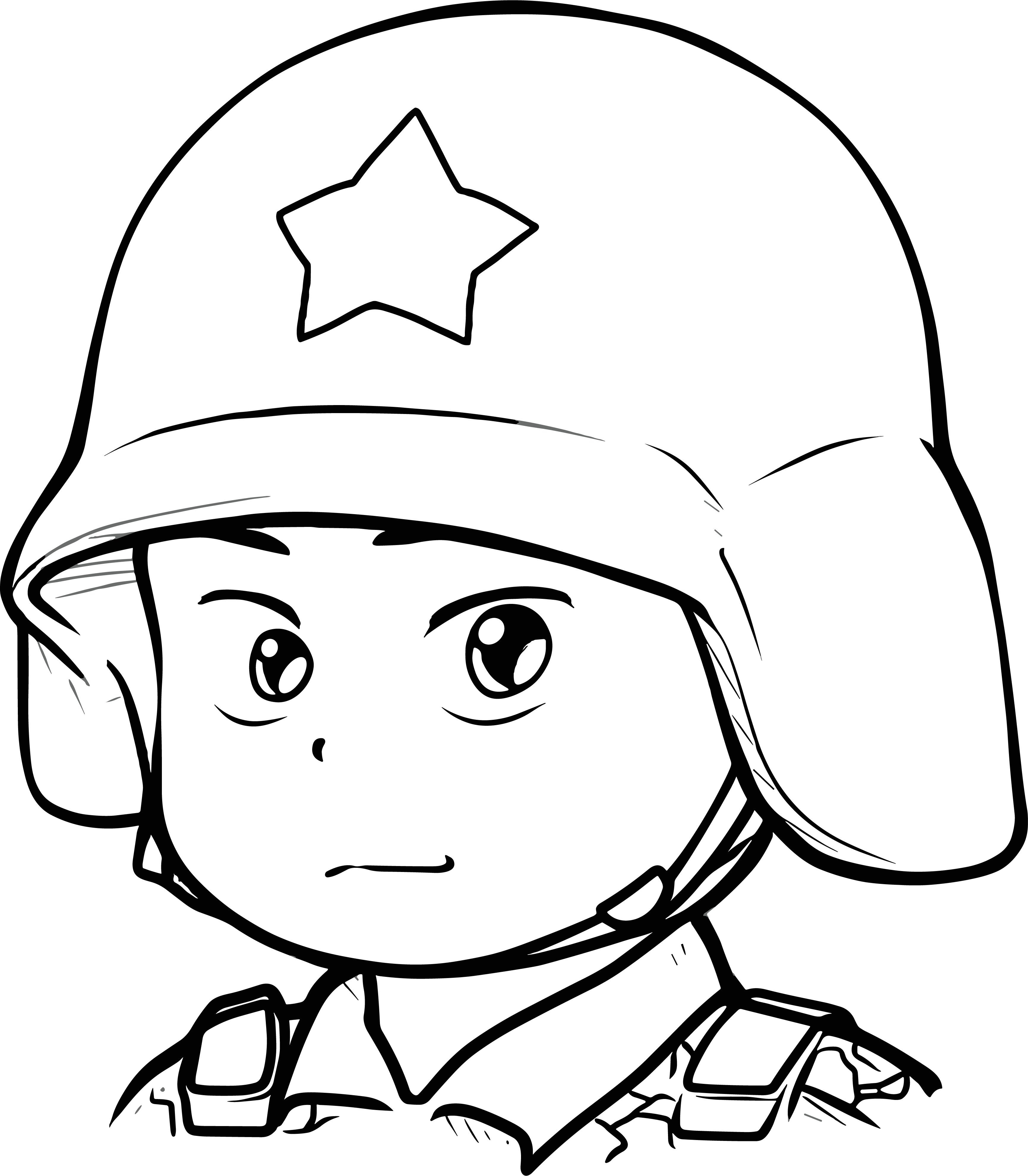 A simple sketch of Lei Feng