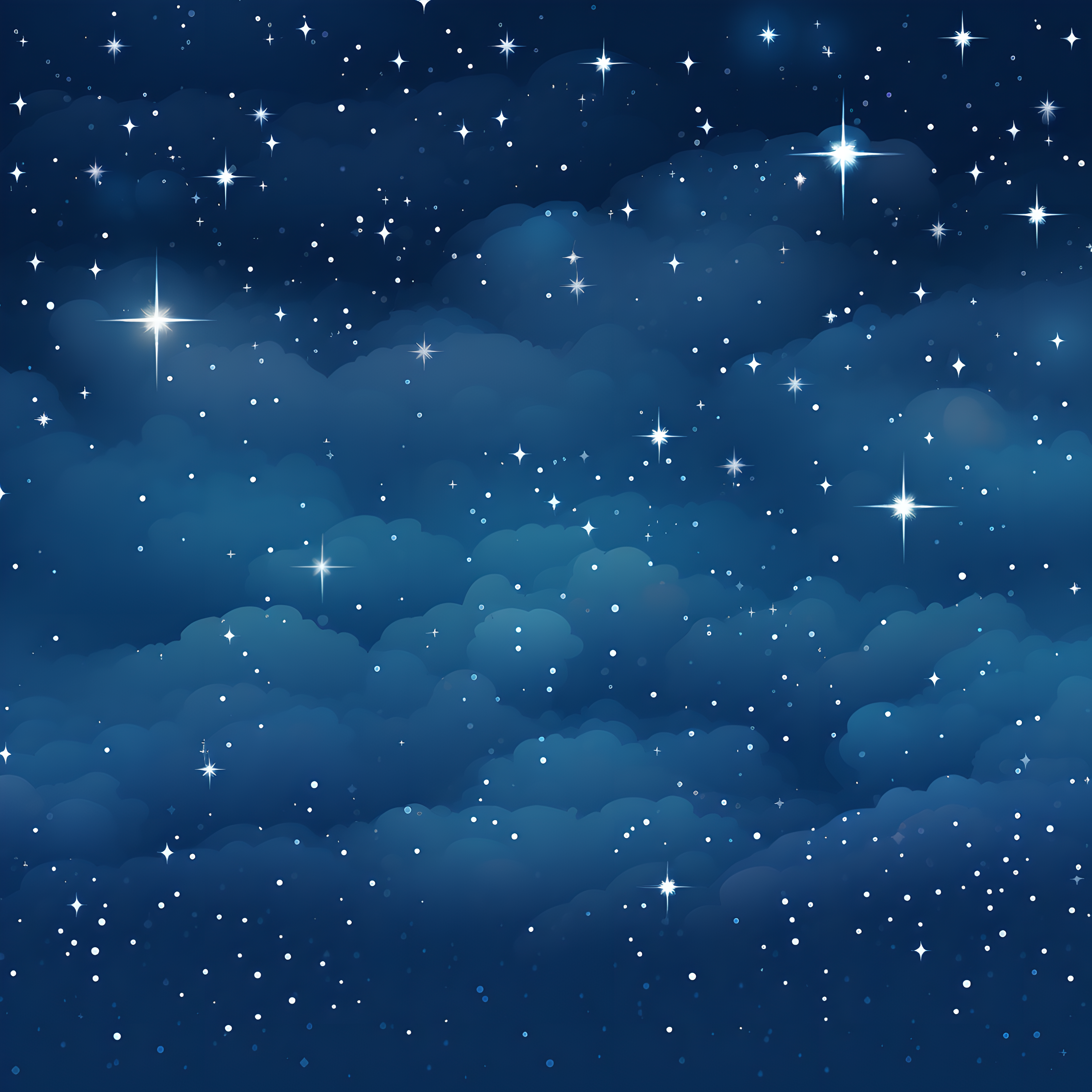 Night sky background graphic material