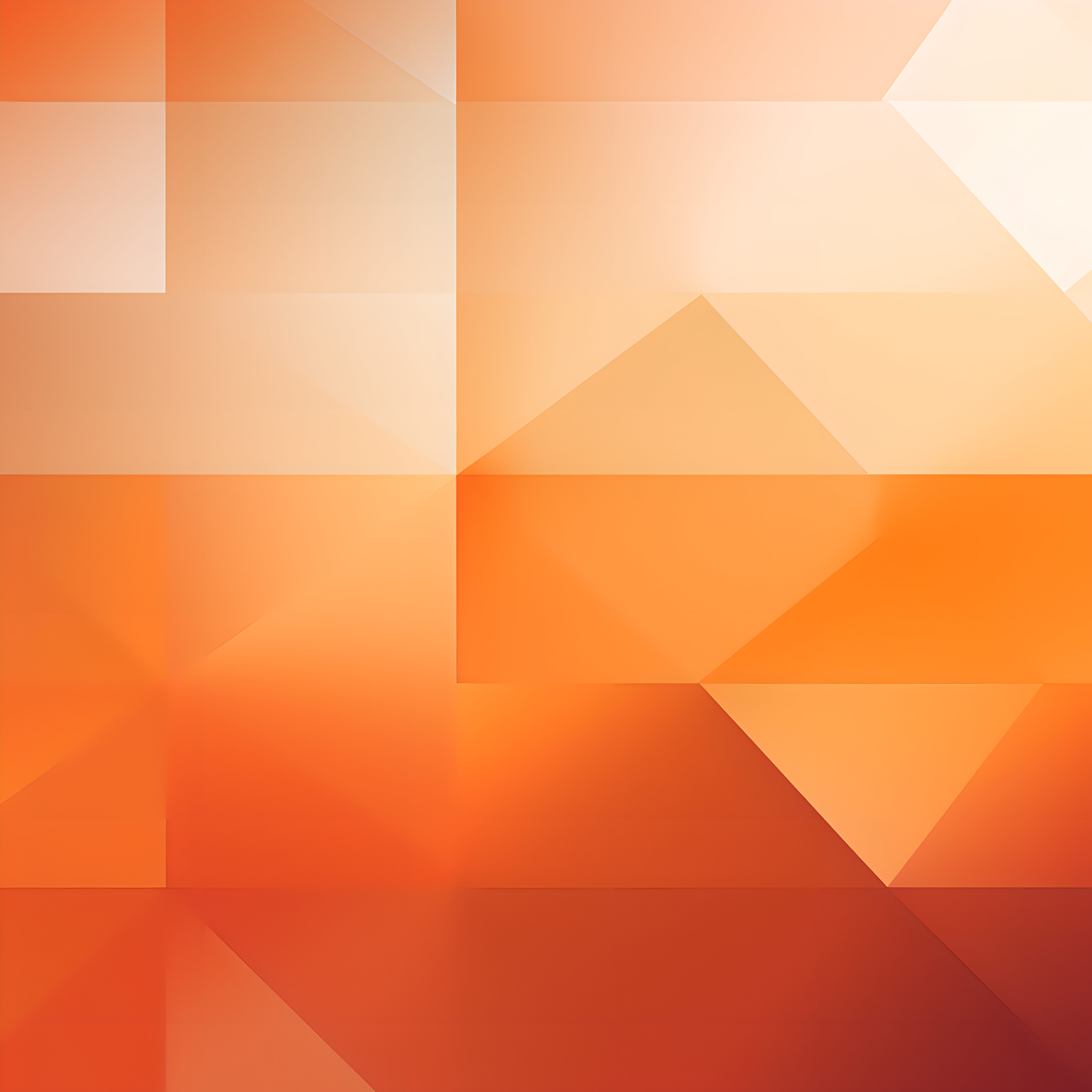 Simple design elements with an orange background