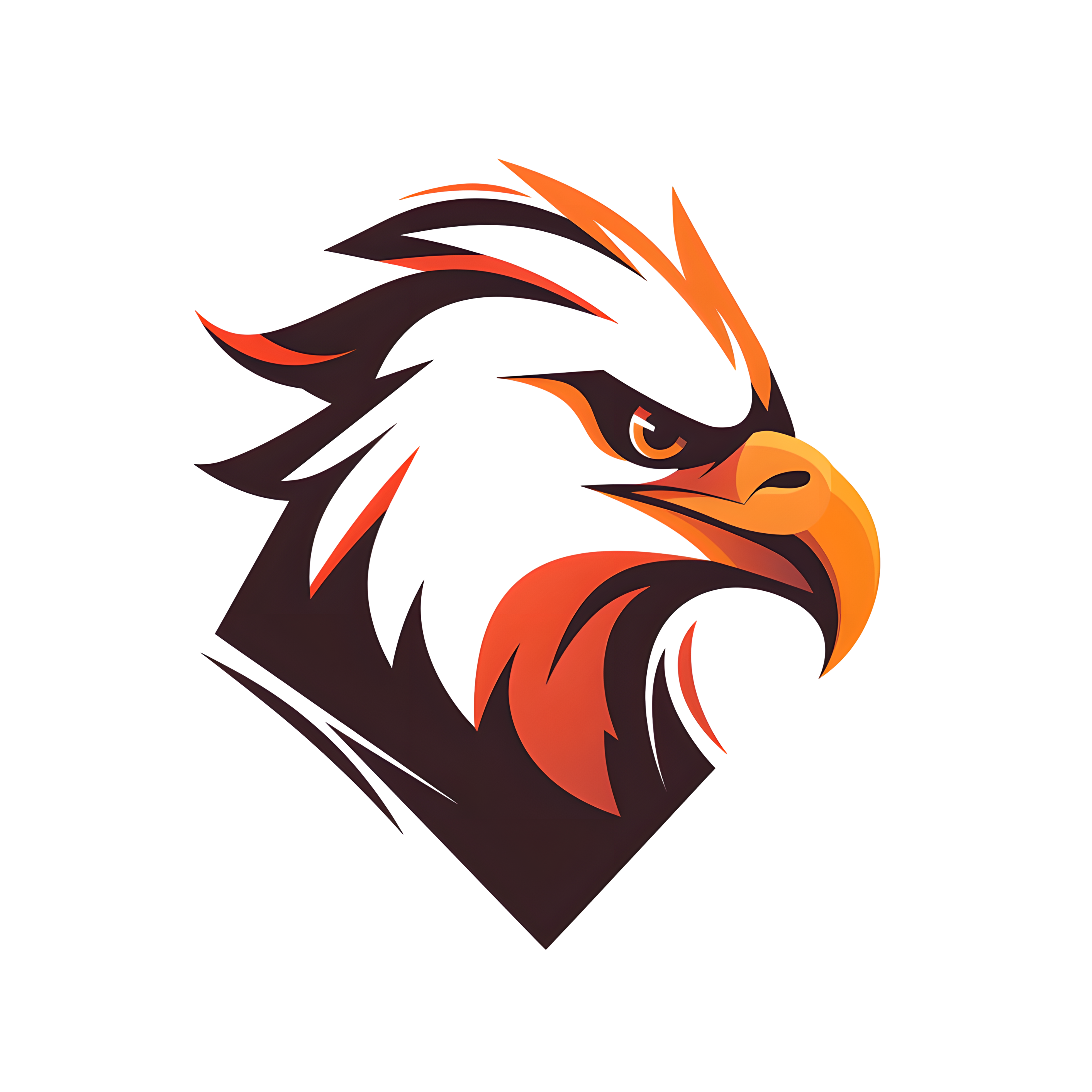 Eagle logo element illustration