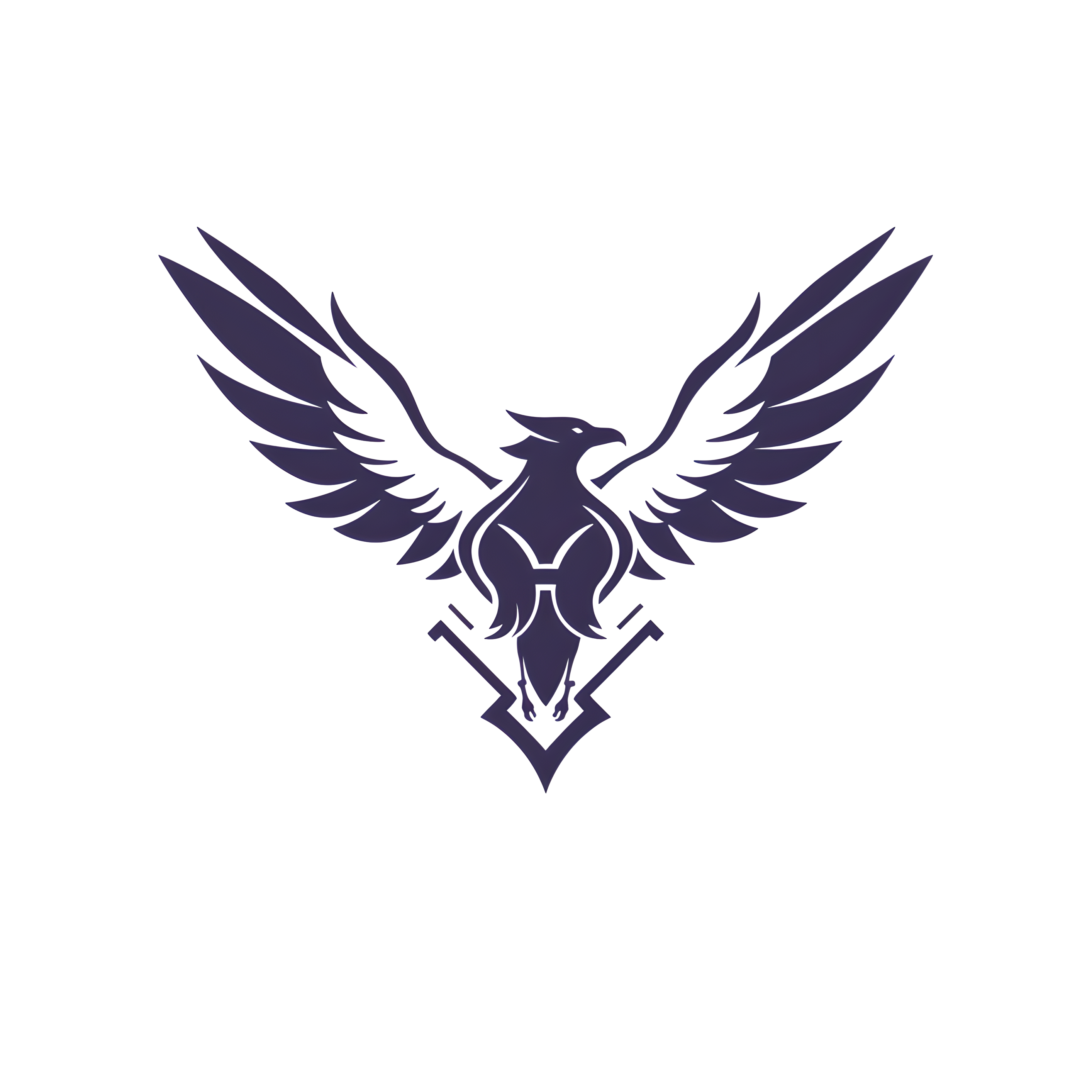 Eagle logo illustration design material