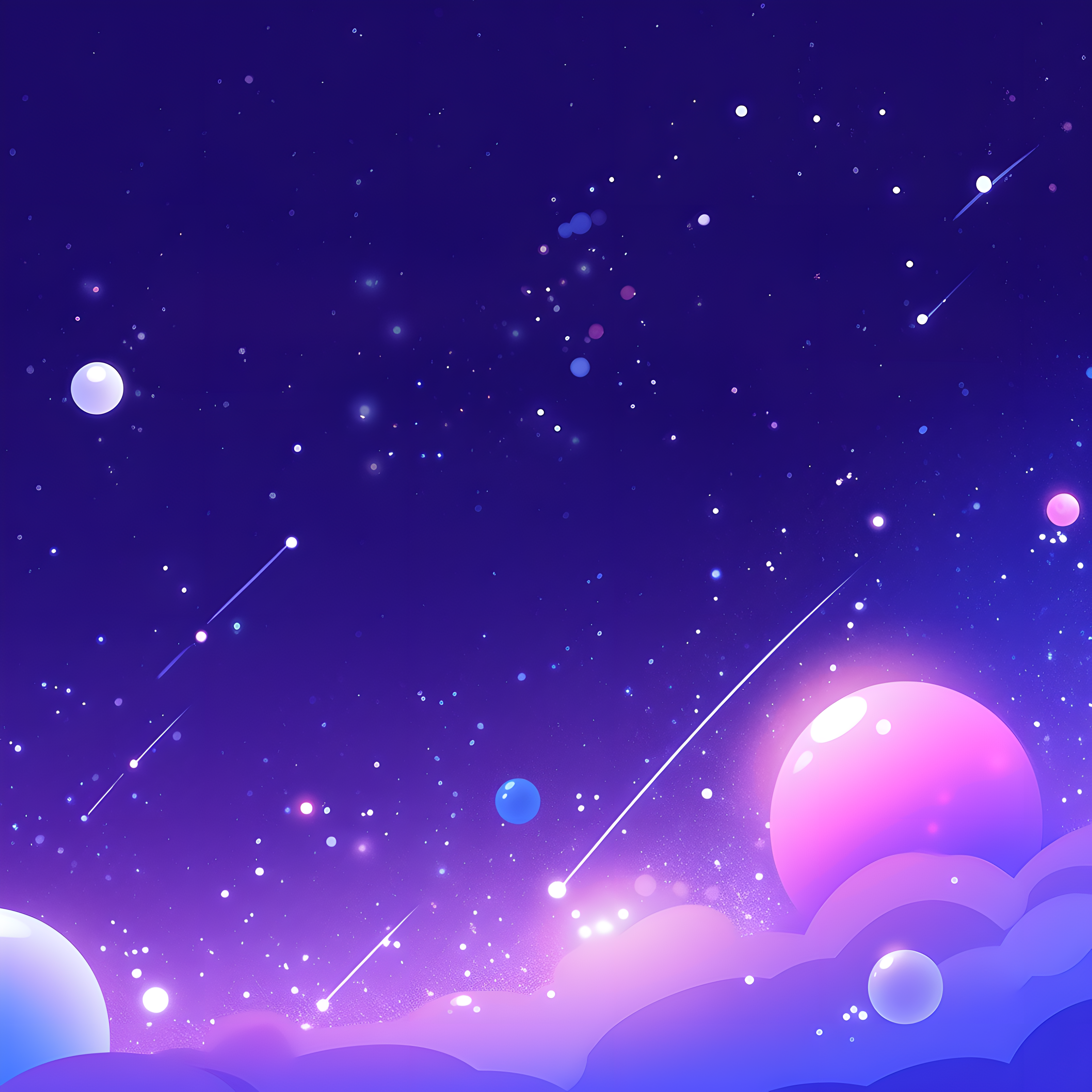 Space background illustration