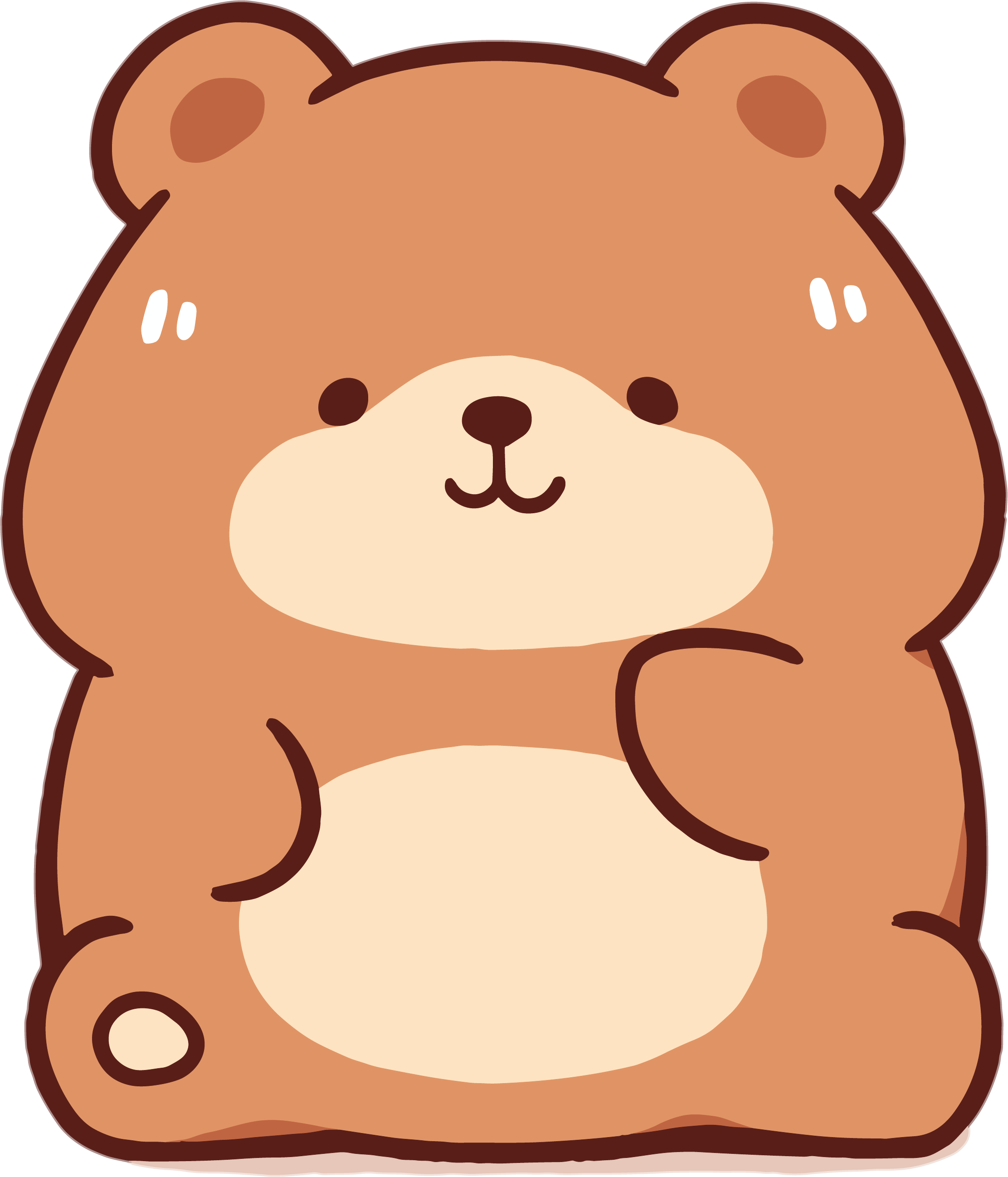 Cartoon Bear Illustration