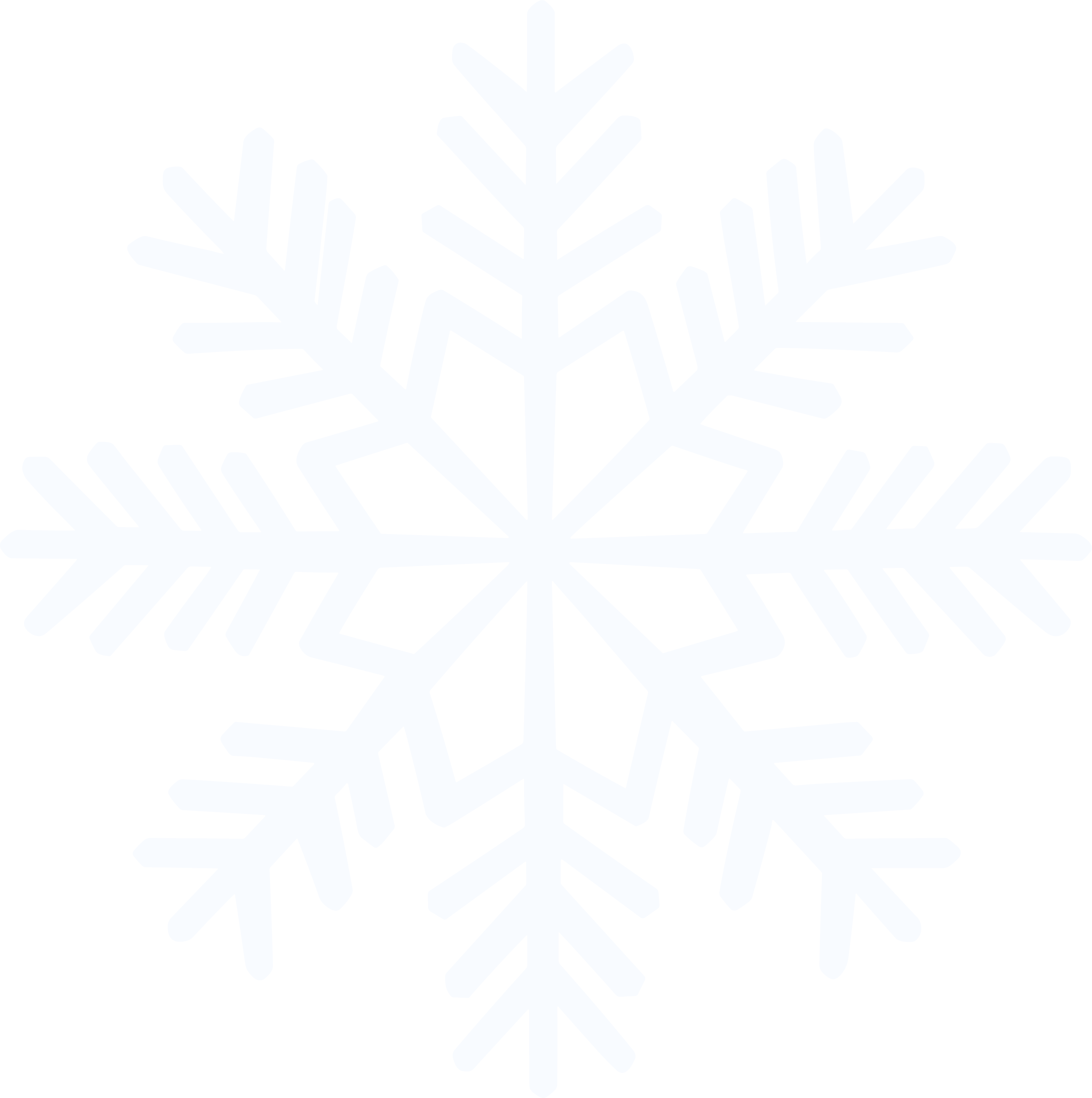 High-quality vector material of snowflakes