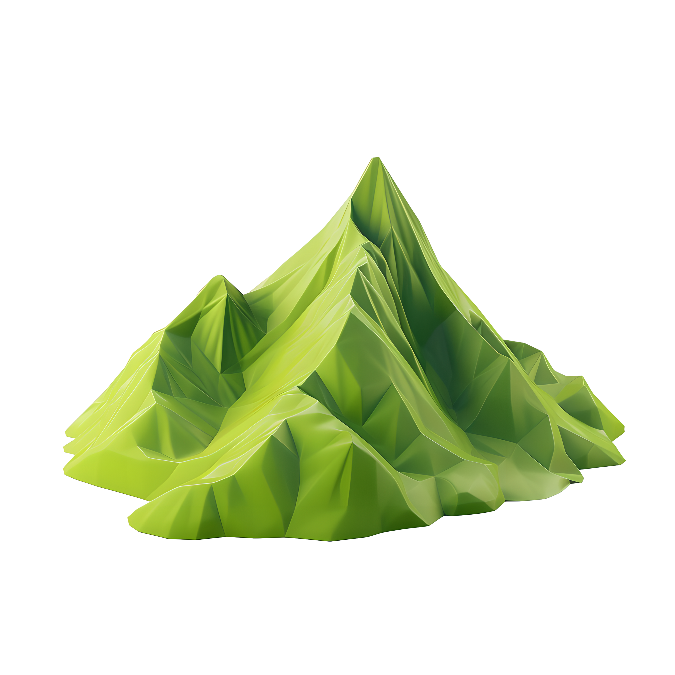 Mountain peak illustration materials