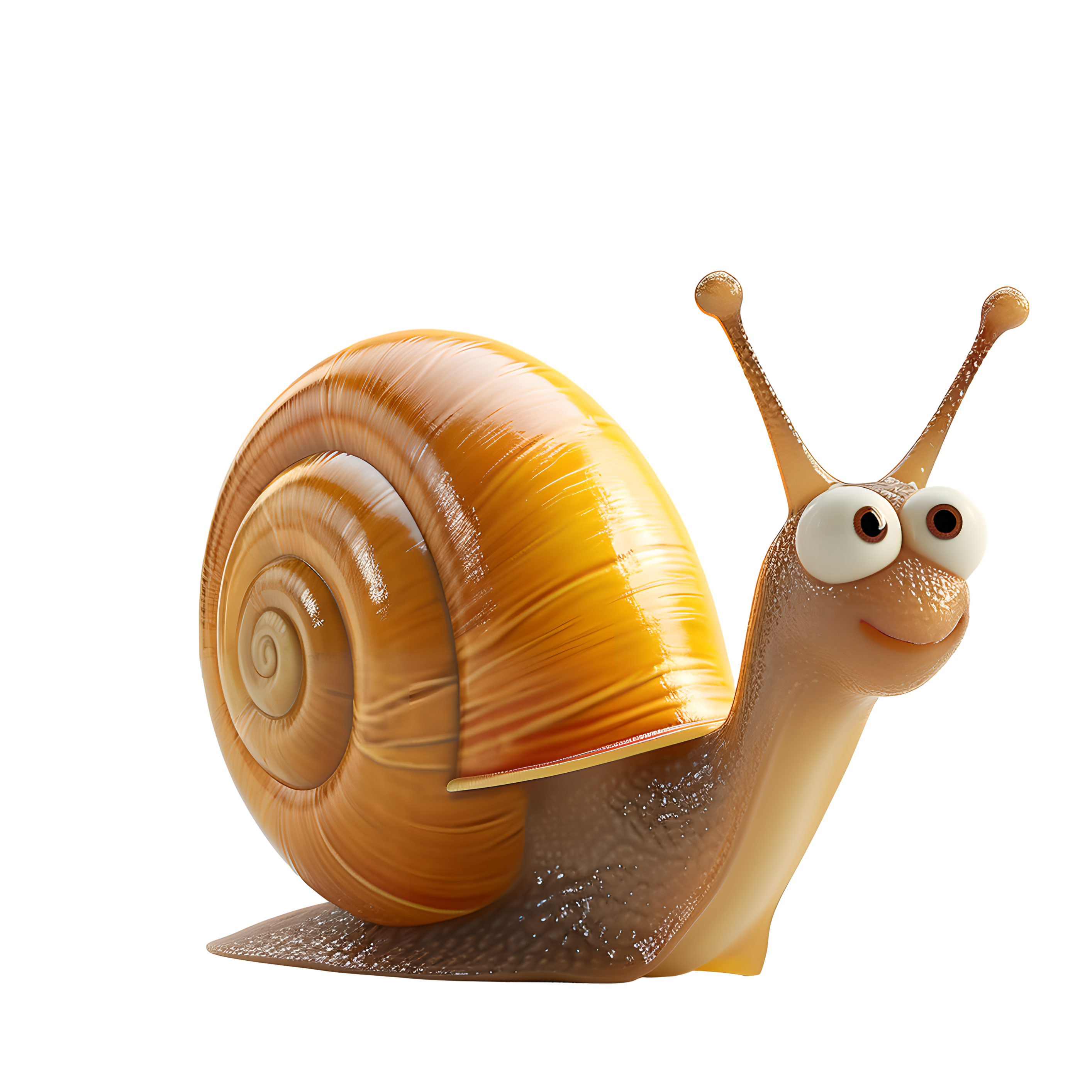 Snail Cartoon PNG Illustration