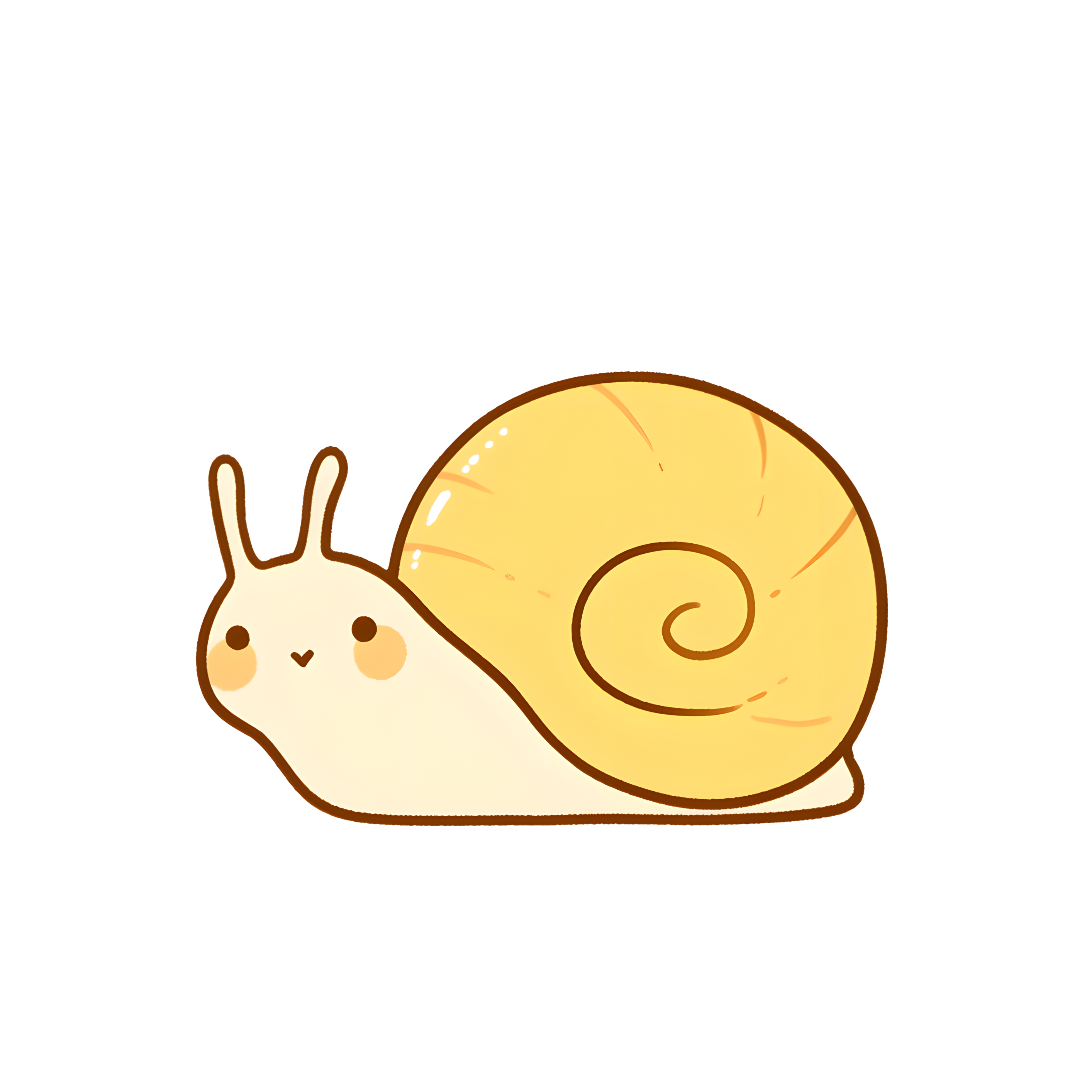 Snail cartoon HD illustration