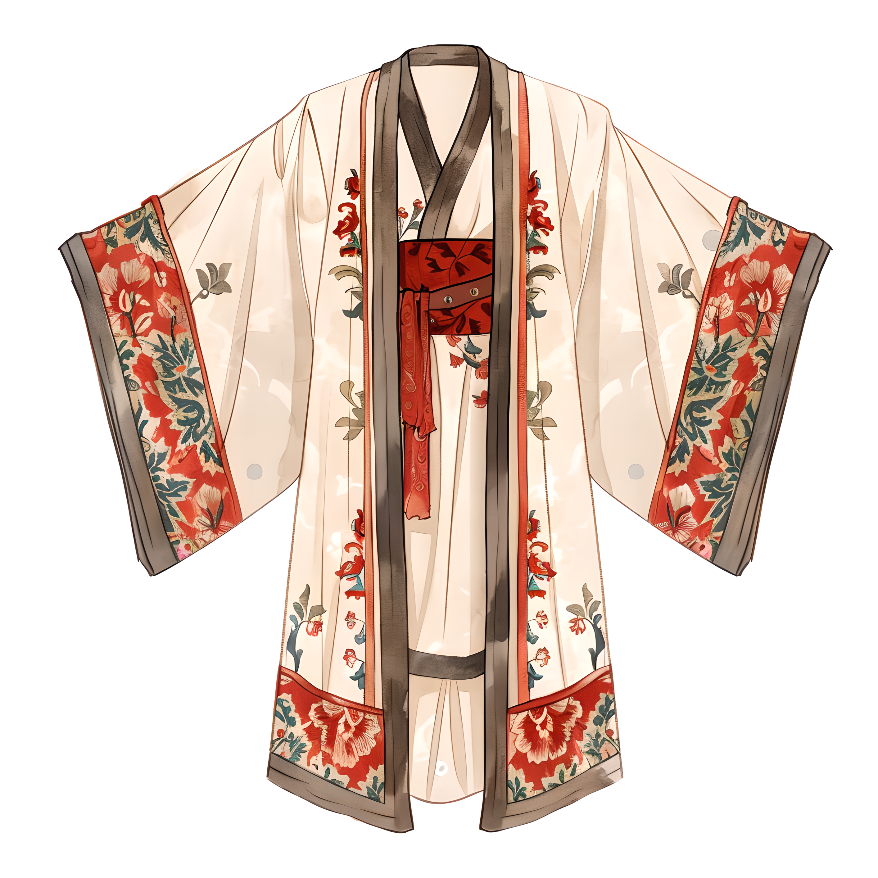 Ancient Clothing Illustration Elements