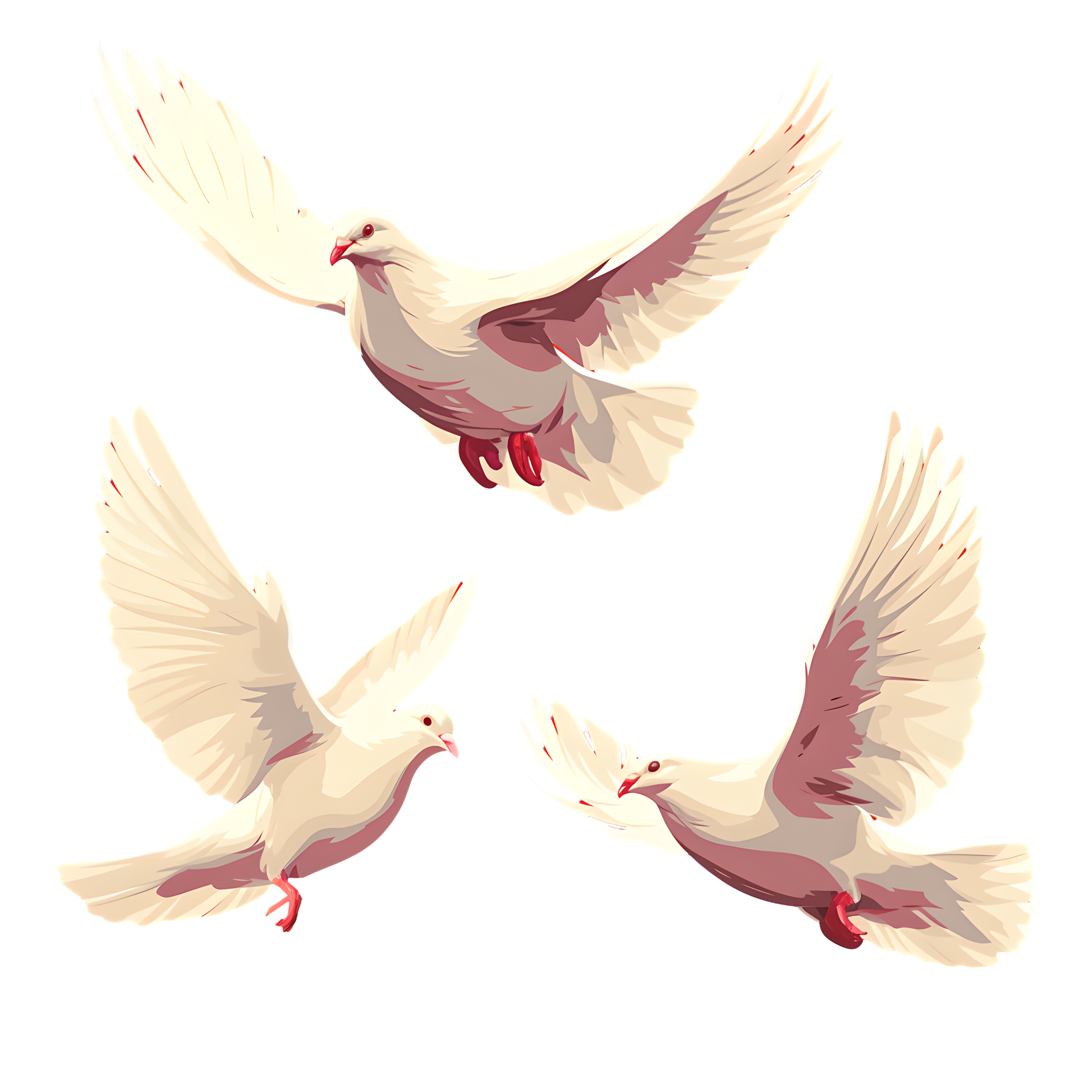 White Dove HD Graphic Material