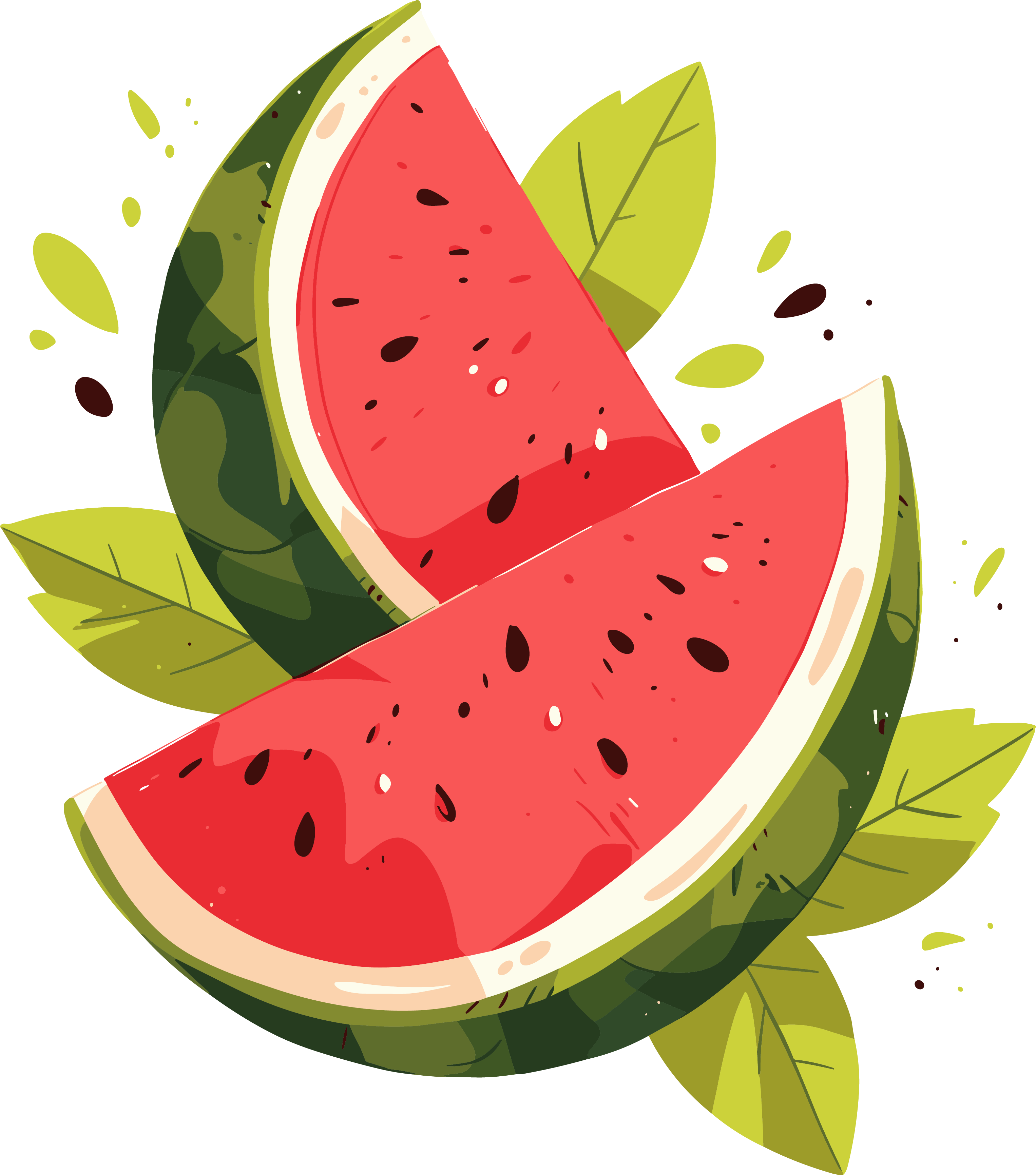 Watermelon HD pattern material