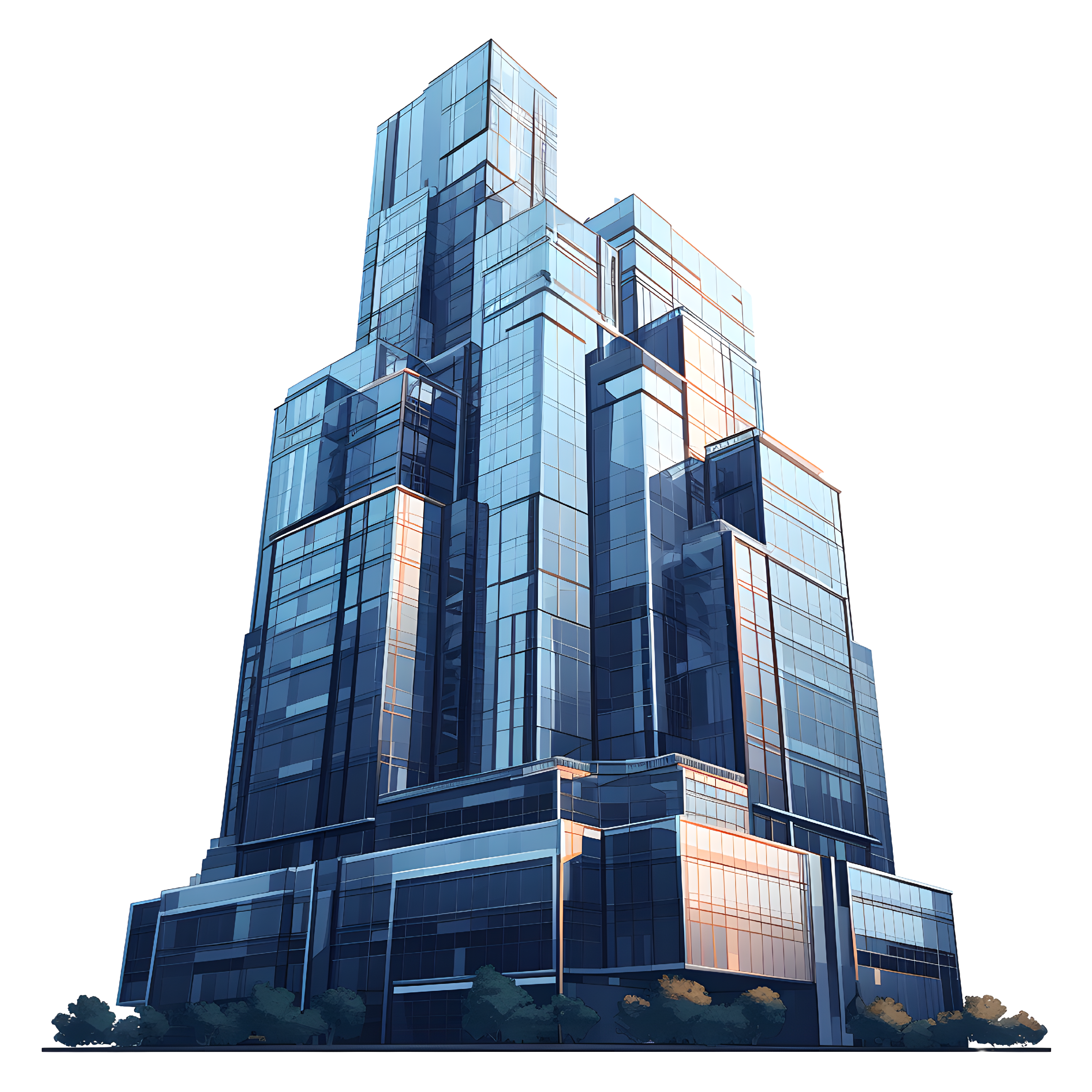 3D Skyscraper Illustration