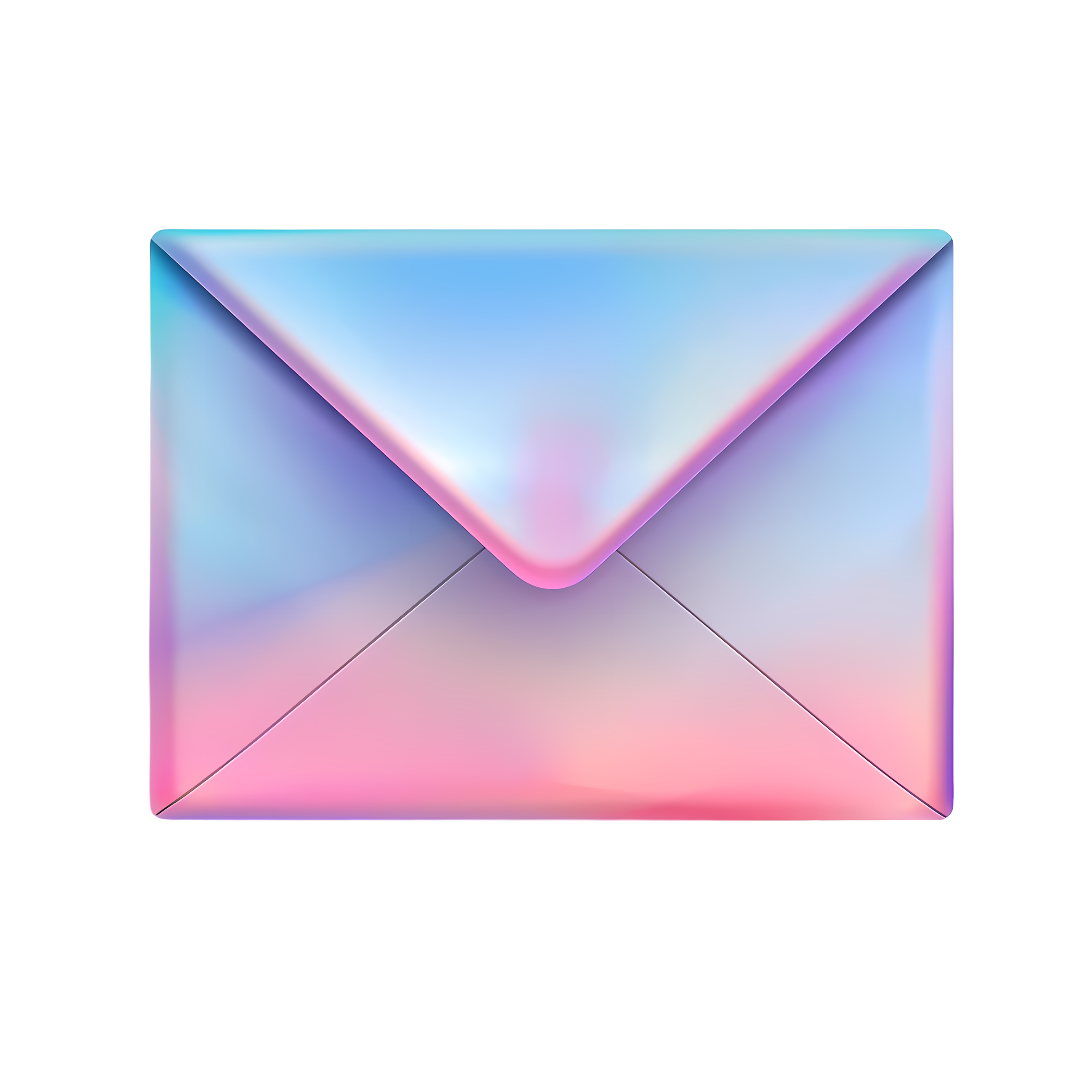 Gradient Greeting Card Minimalist Style Material