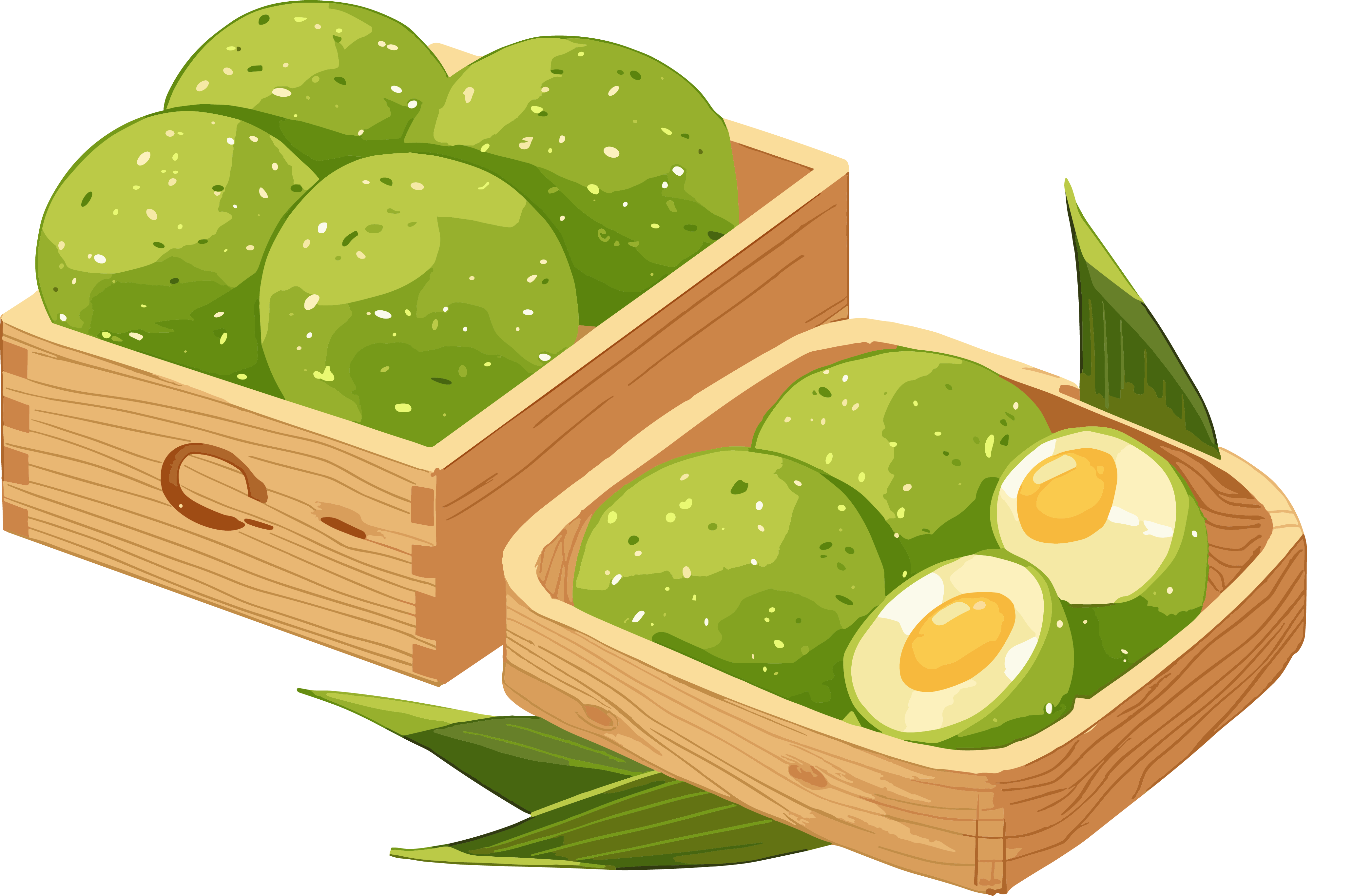 Qing Tuan Food Illustration