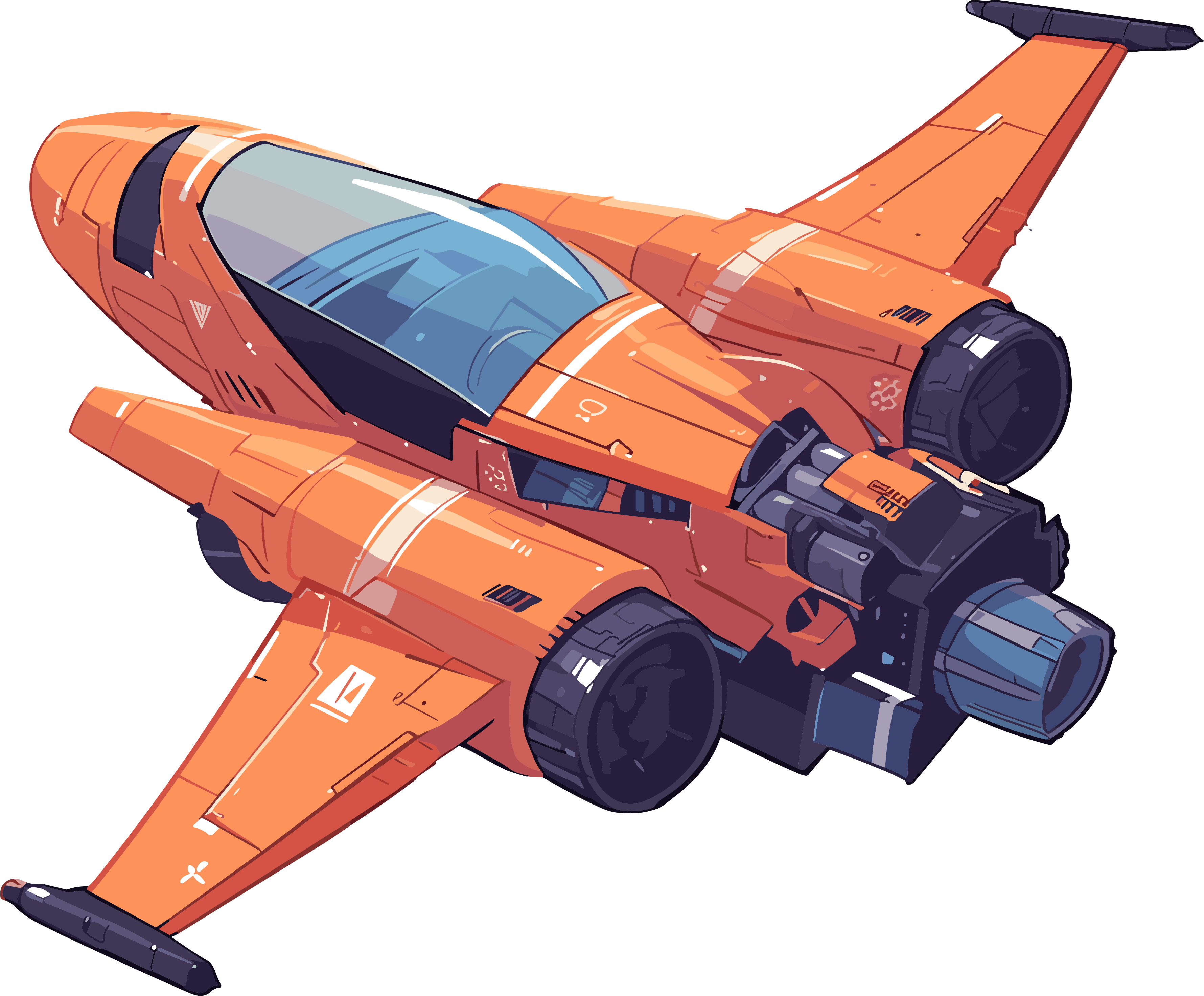 Commercial design elements of spacecraft