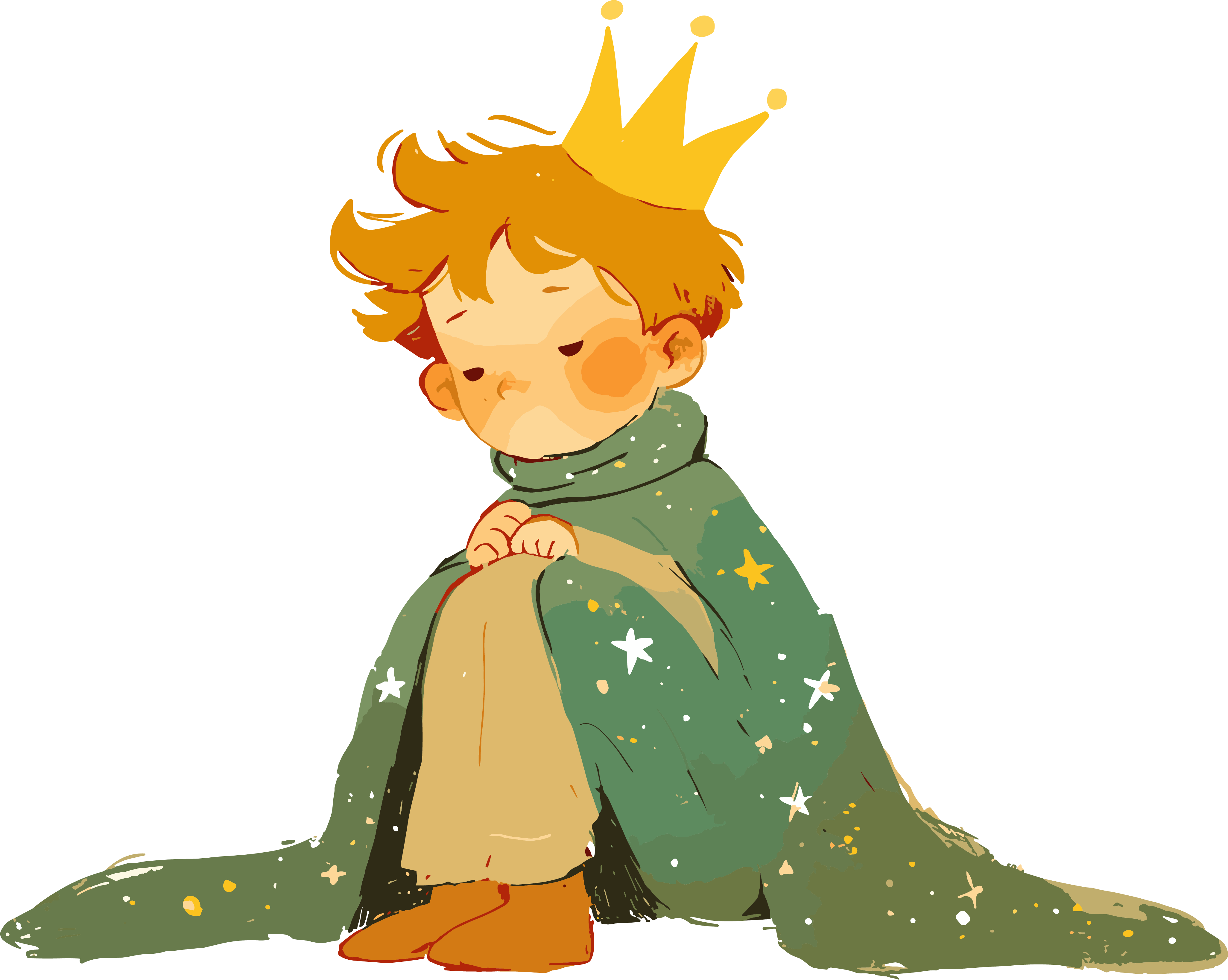 The Little Prince Simple and Interesting Illustrations
