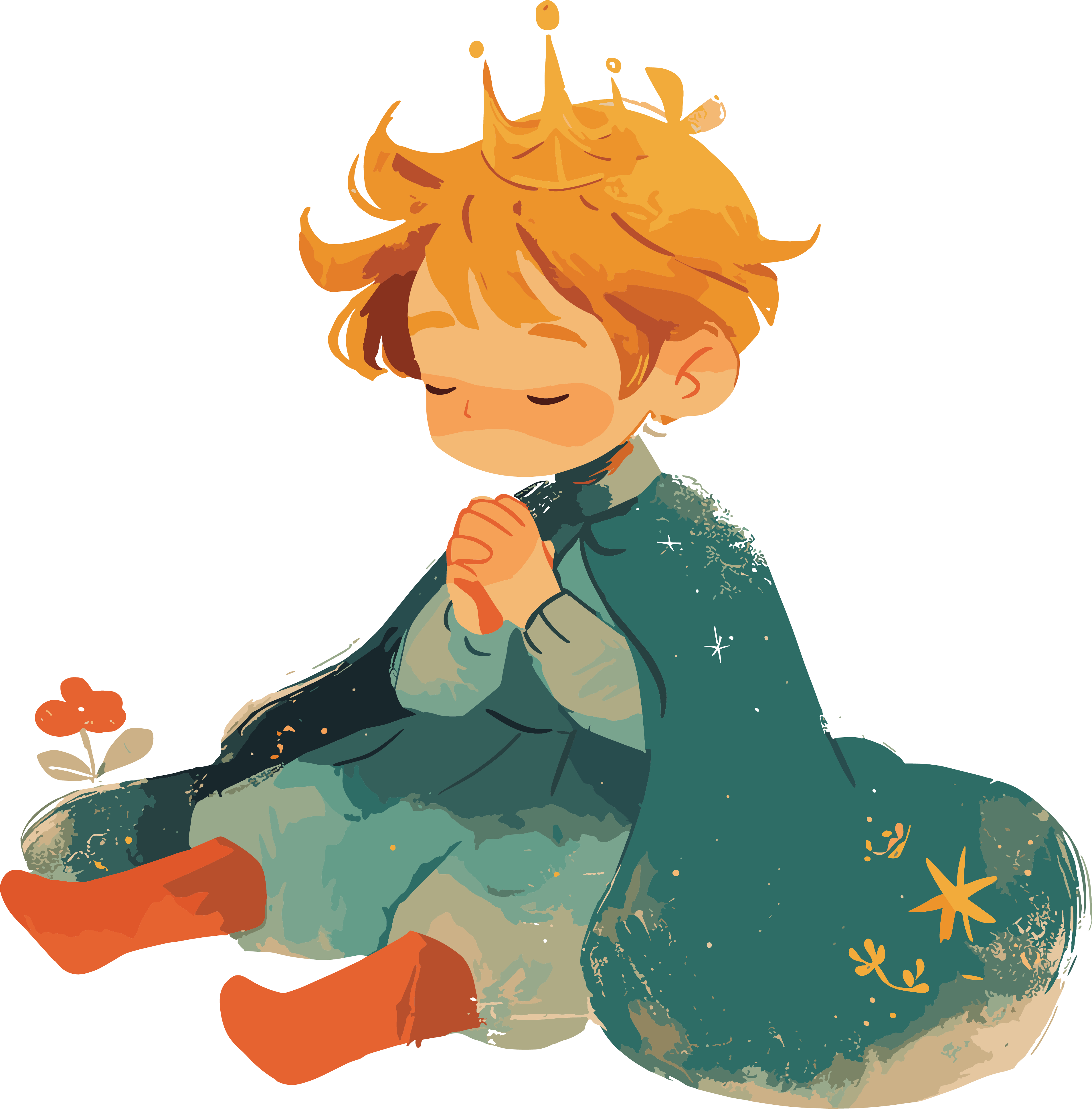 The Little Prince Simple Illustrations